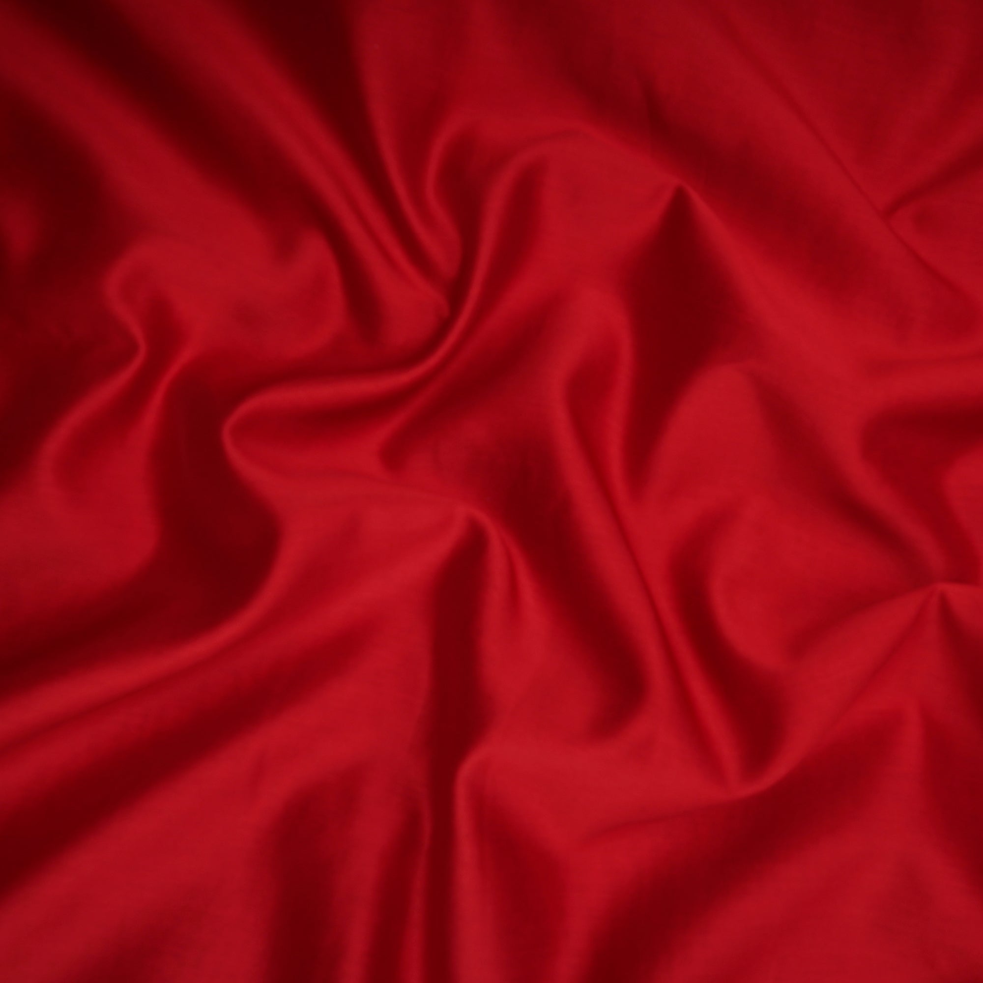 Red Piece Dyed Pure Fine Rapier Chanderi Fabric