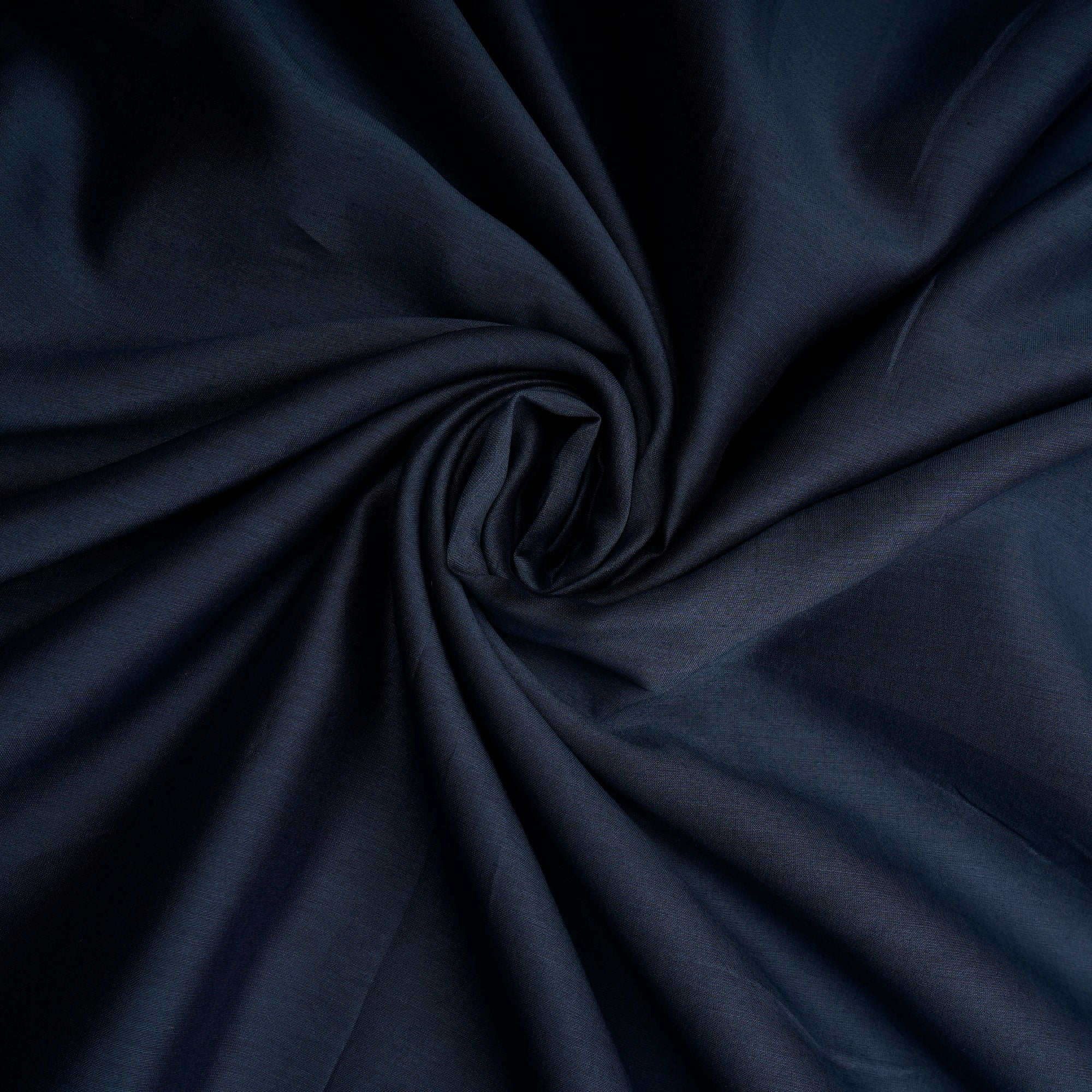 Dark Grey  Color Piece Dyed Rapier Chanderi Fabric