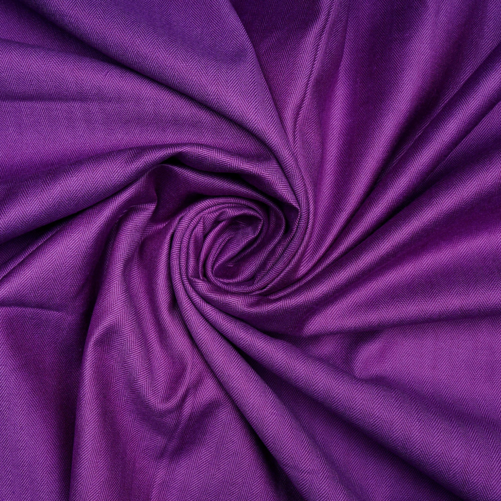 Purple Color Pashmina Viscose Fabric