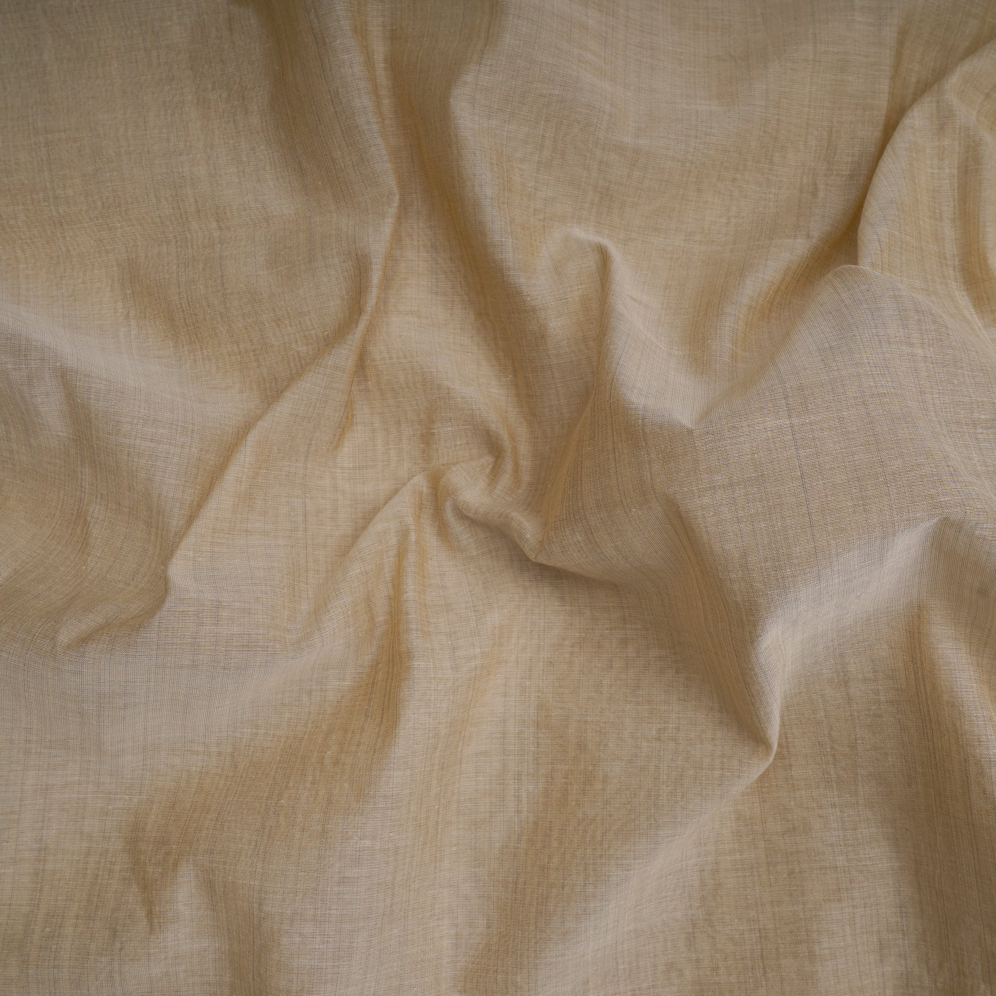 Ivory Color Poly Cotton Fabric