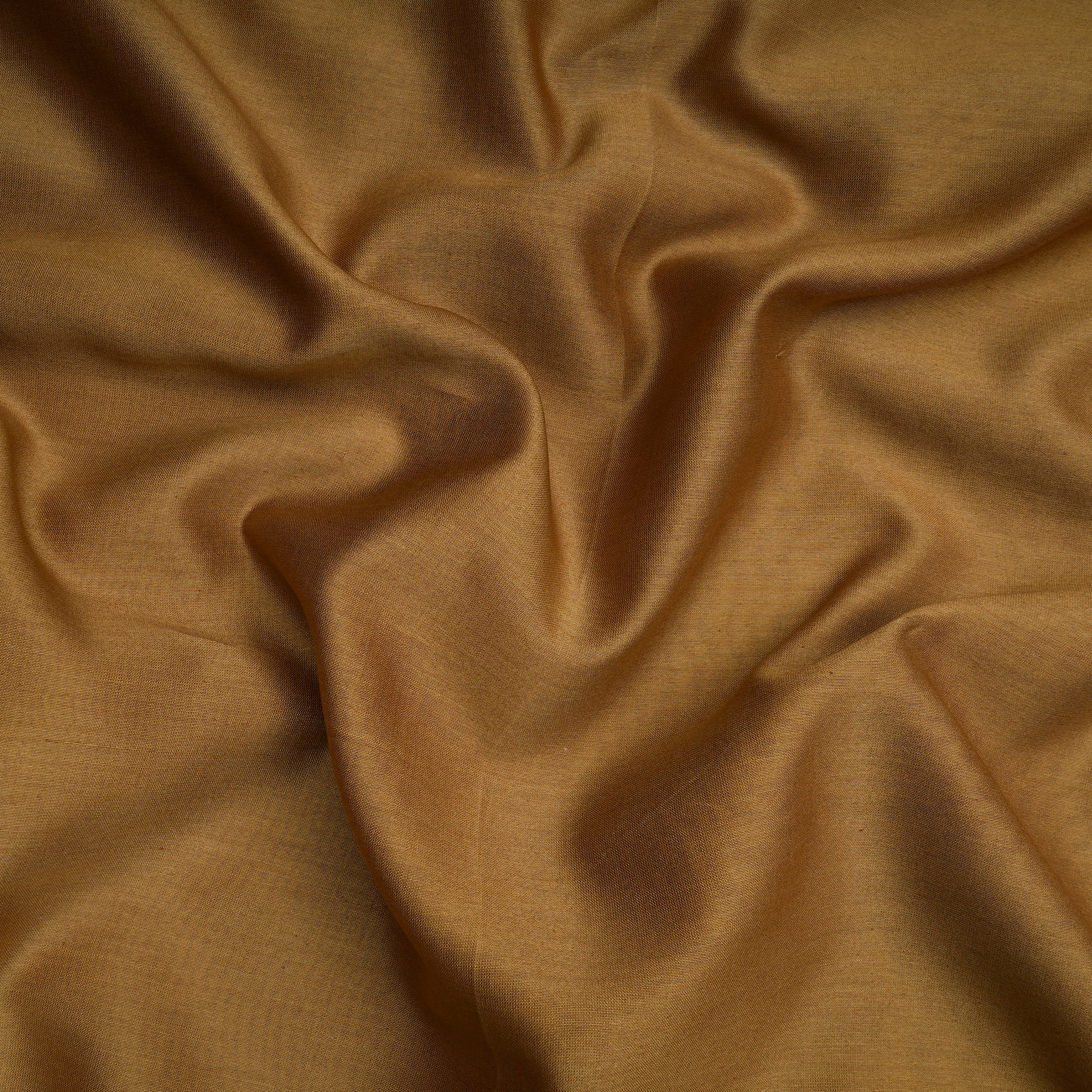 Bone Brown Piece Dyed 70 GLM Pure Chanderi Fabric
