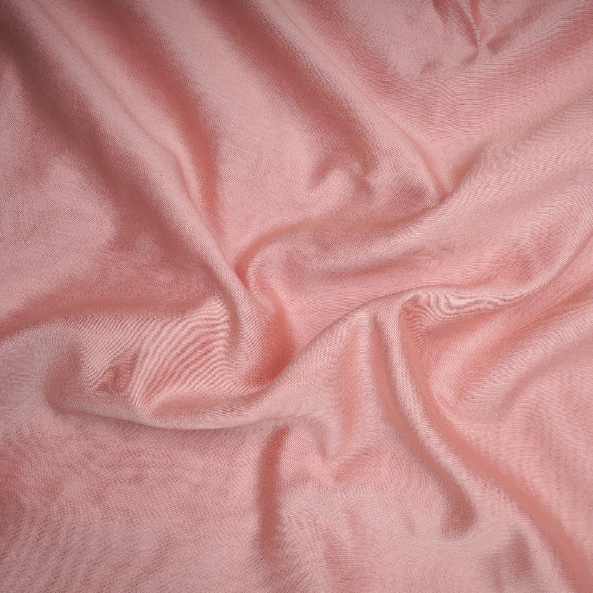 Powder Pink Piece Dyed 70 GLM Pure Chanderi Fabric