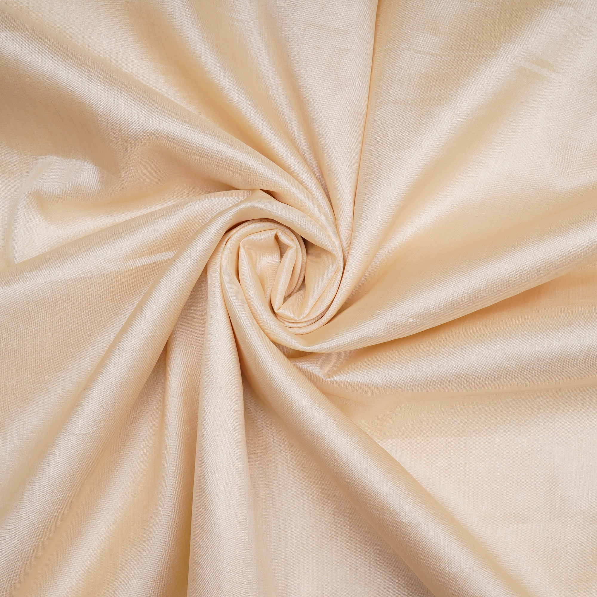 Off White Dyeable Fine Silk Tusser Fabric