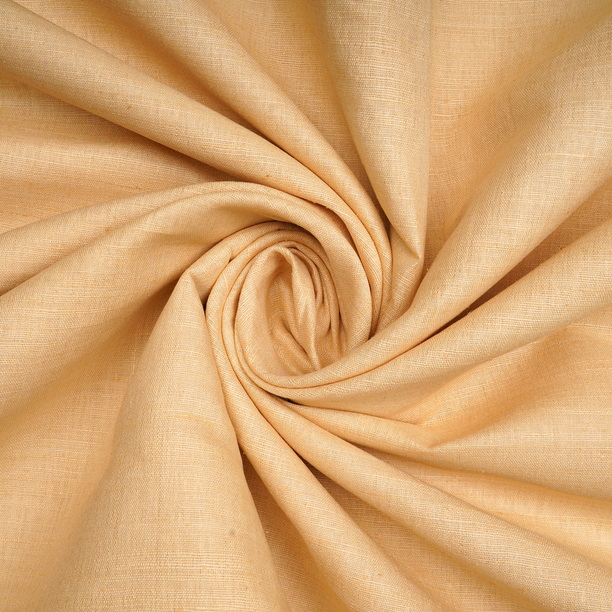 Beige Natural Handwoven 100 GLM Pure Matka Silk Fabric
