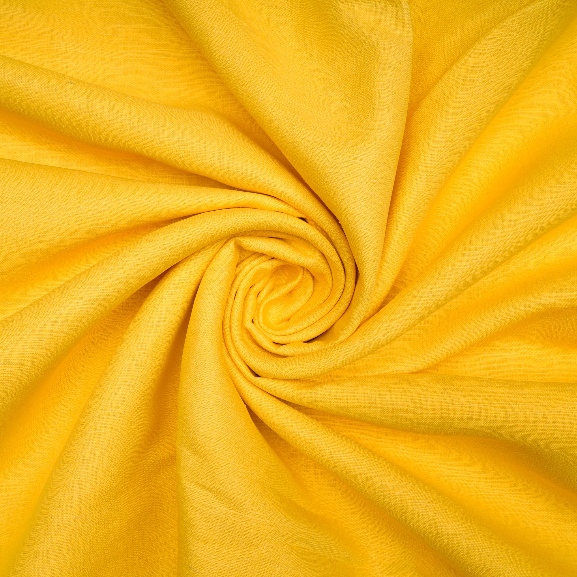 Yellow Color Matka Silk Fabric