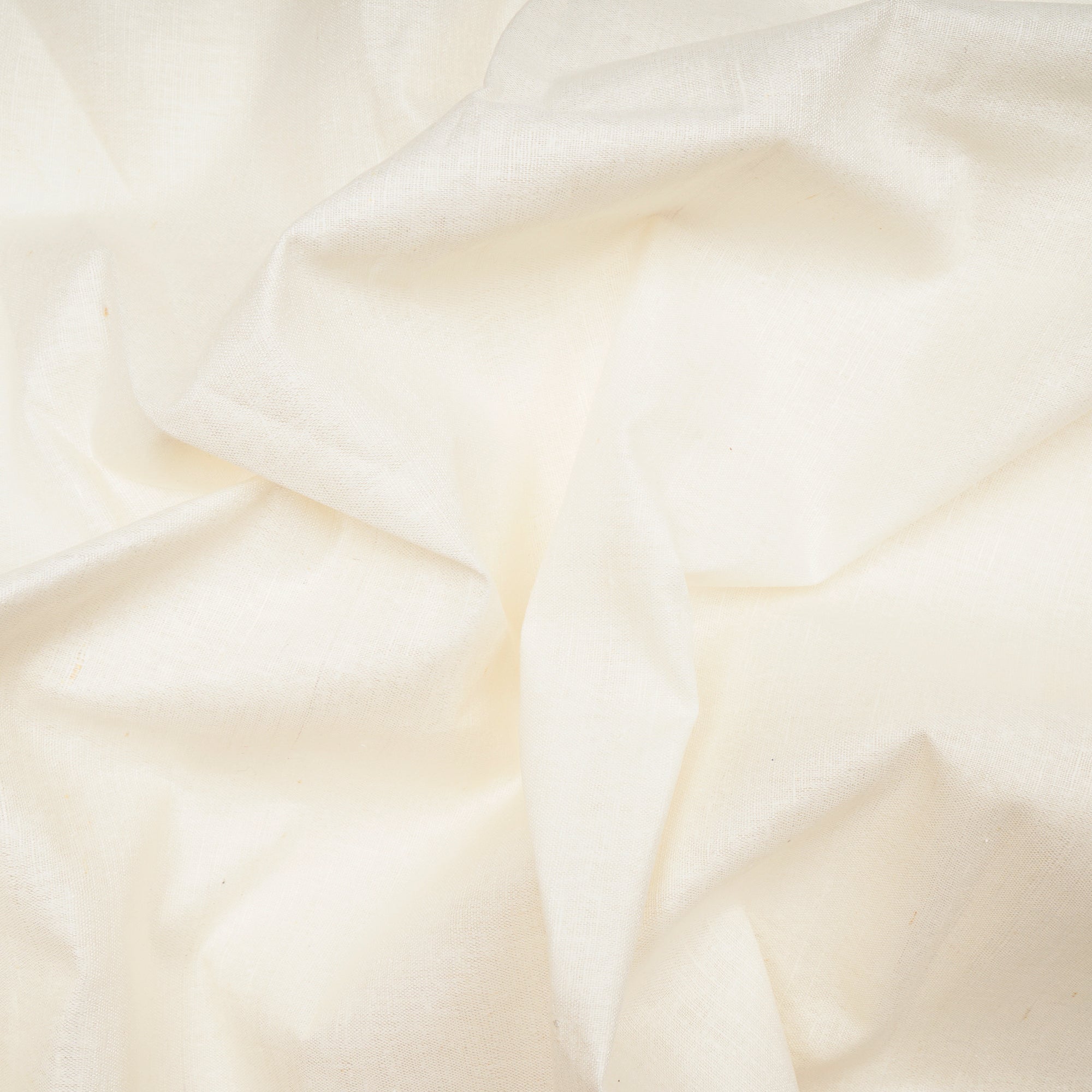 White Dyeable Plain Handwoven Pure Matka Silk Fabric