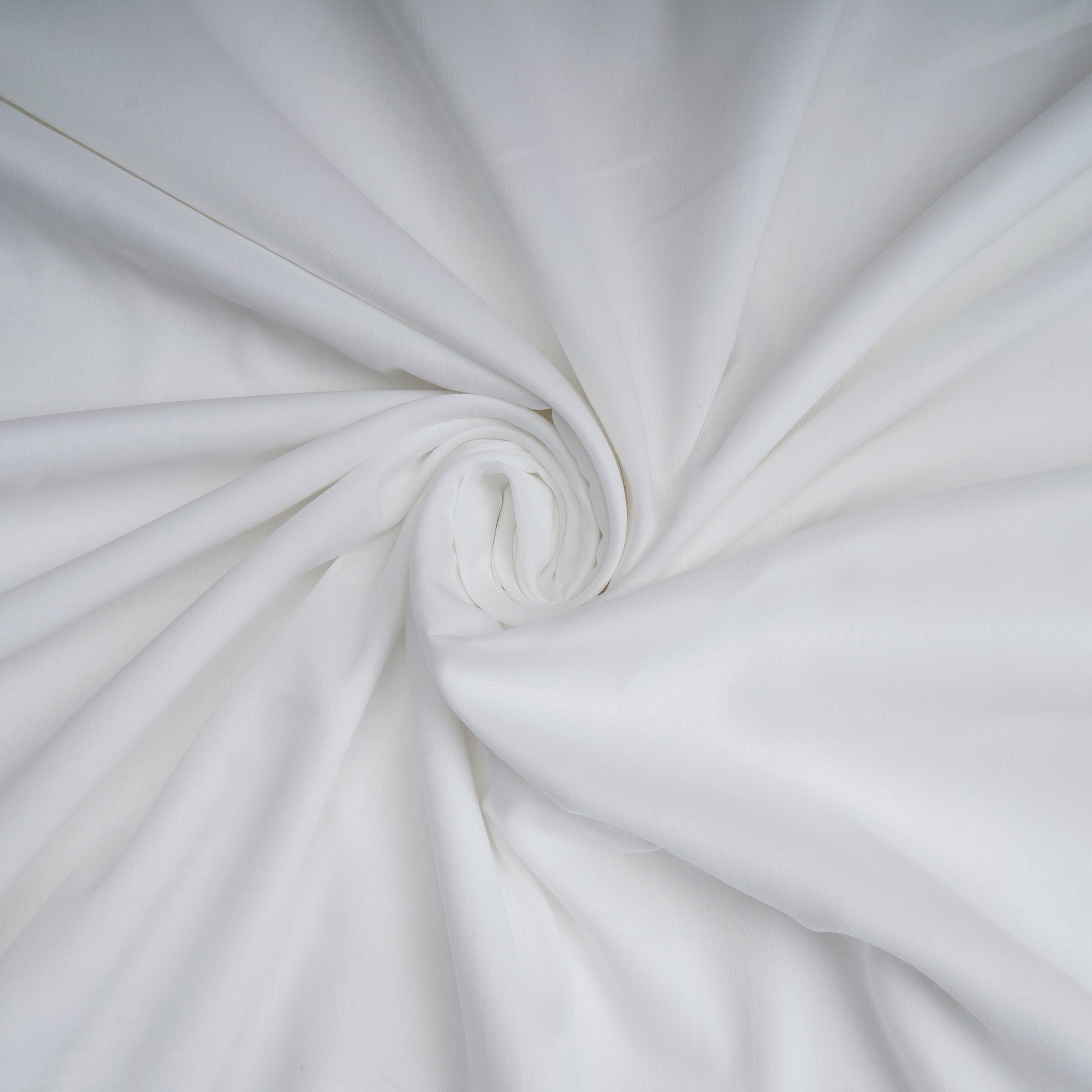 White Color Cotton Voile Dyeable Fabric