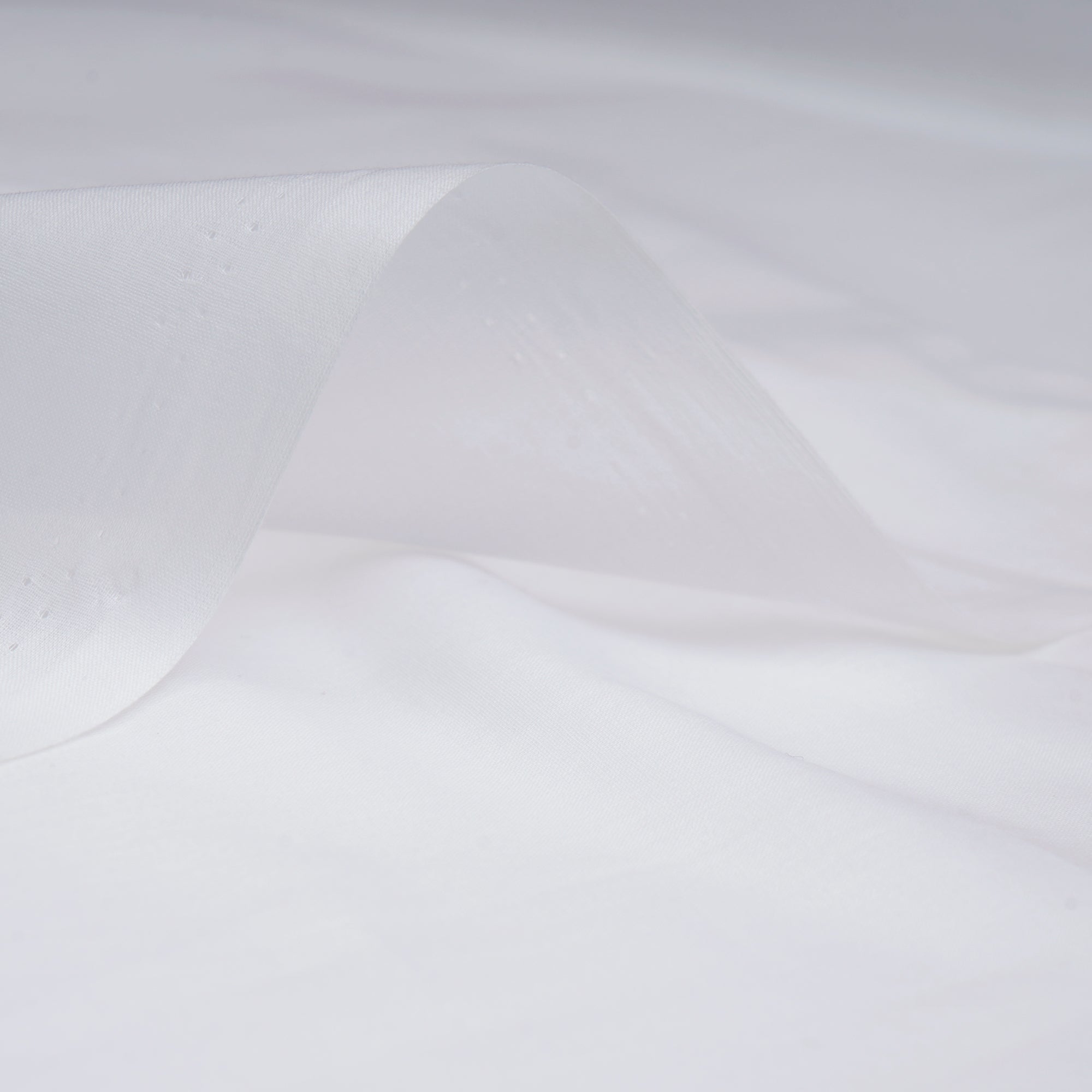 White Color Cotton Voile Dyeable Fabric