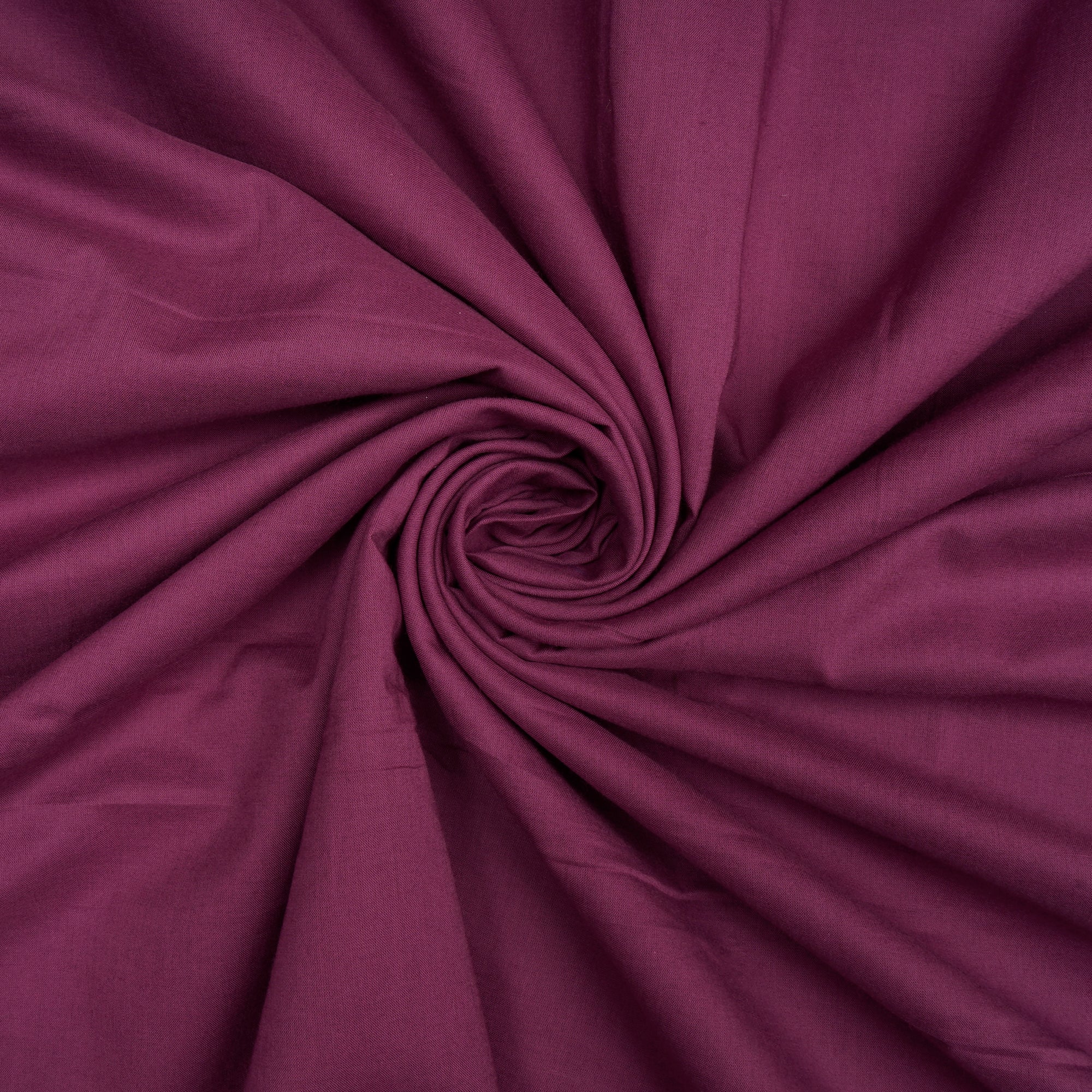 Purple Piece Dyed Cotton Cambric Fabric