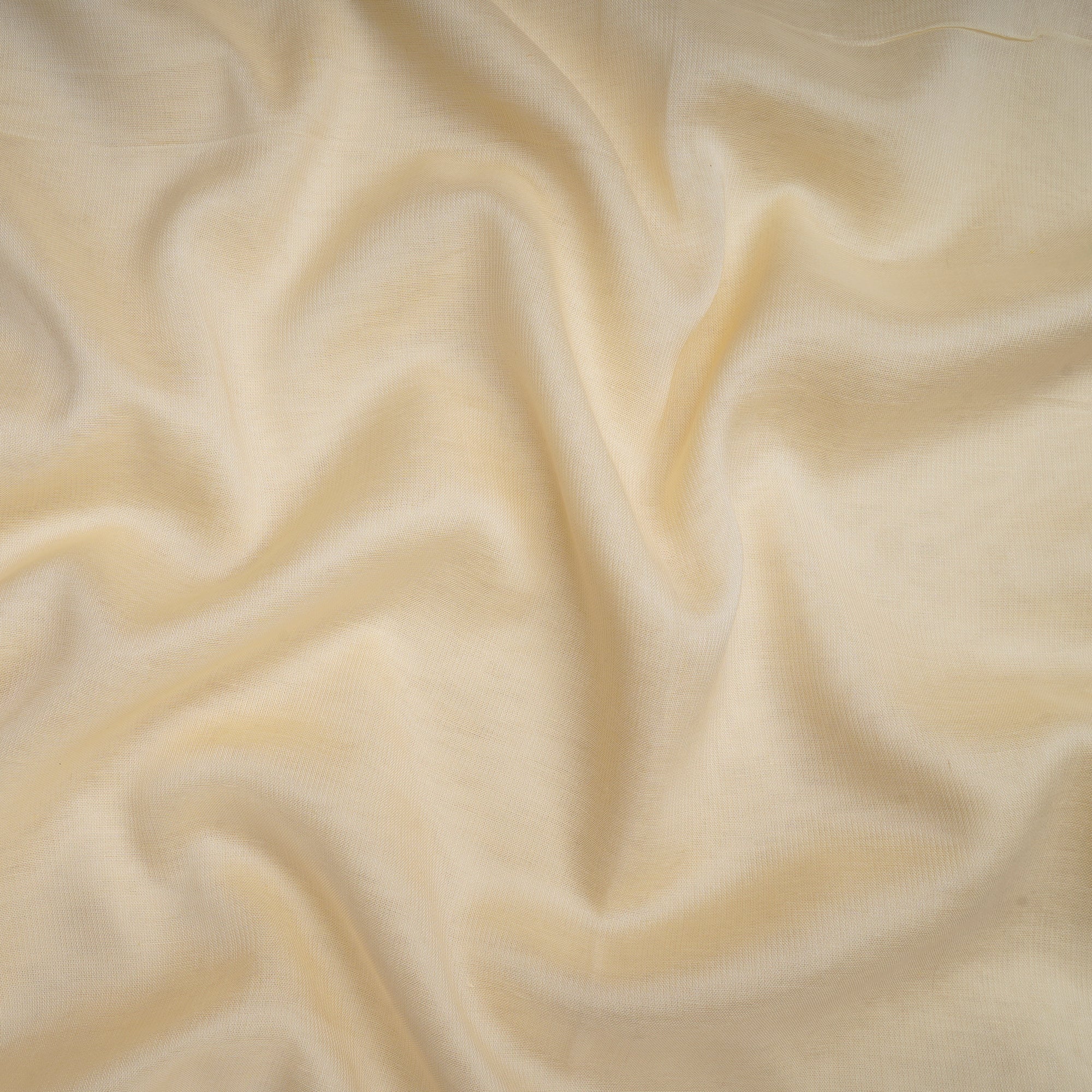 Cream Viscose Terry Voile Fabric