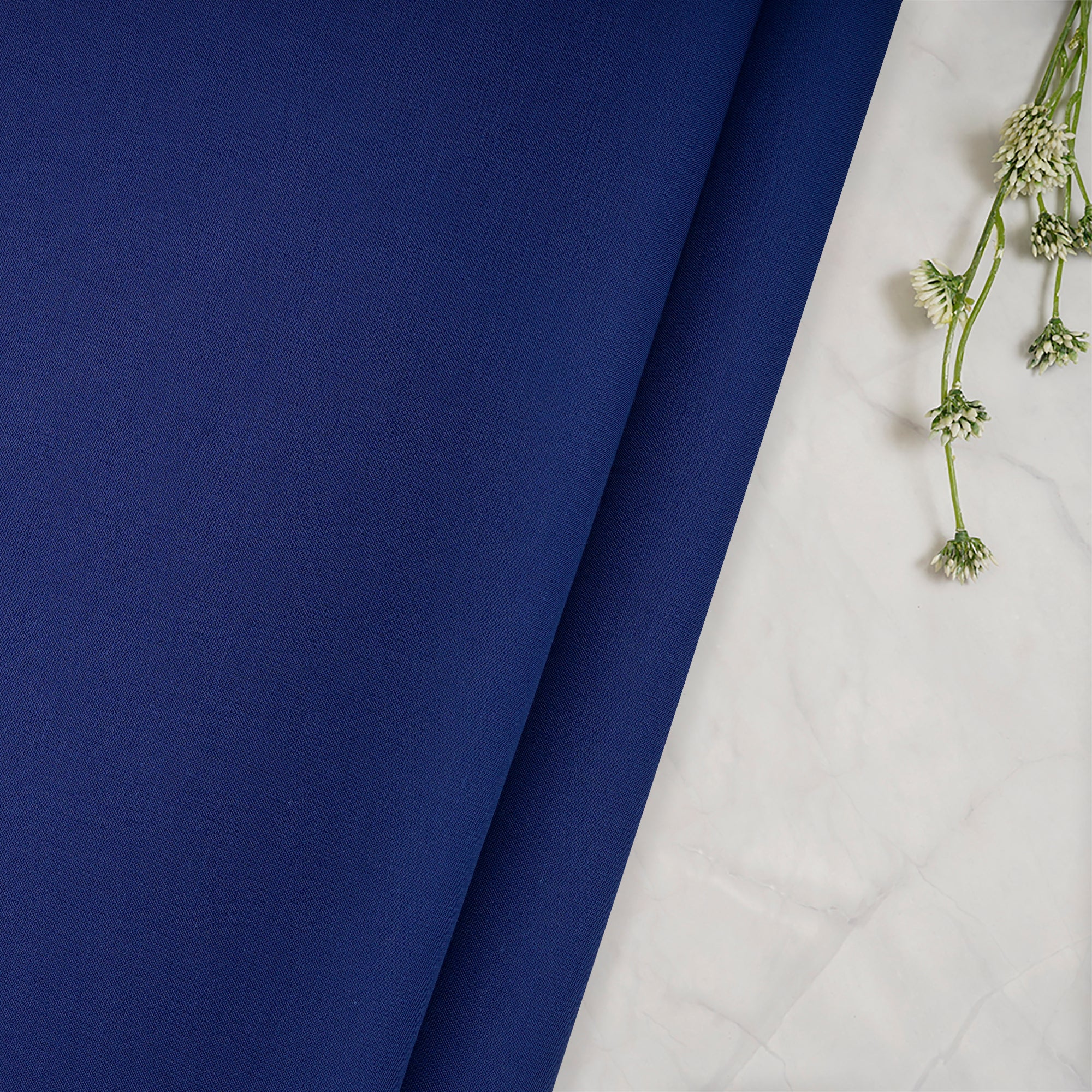 Royal Blue Nectar Viscose Terry Voile Fabric