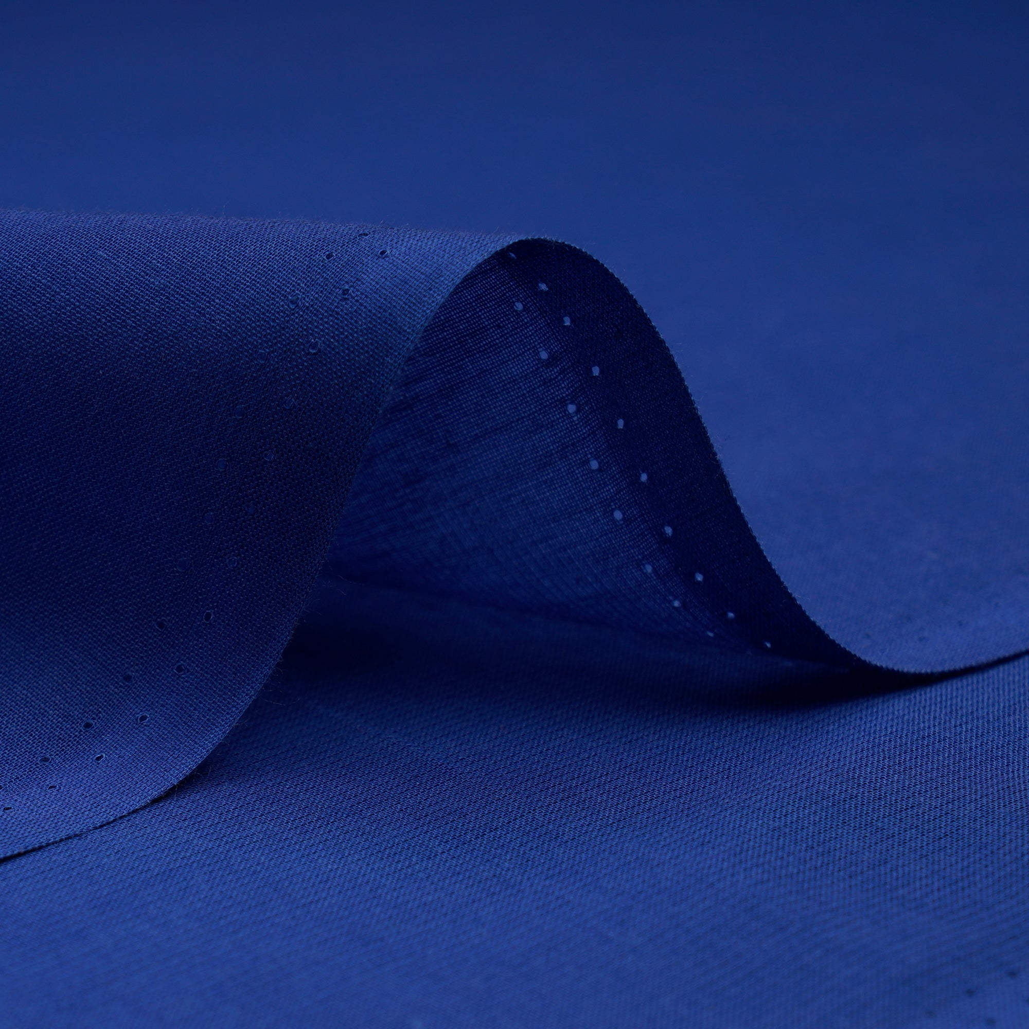 Royal Blue Nectar Viscose Terry Voile Fabric