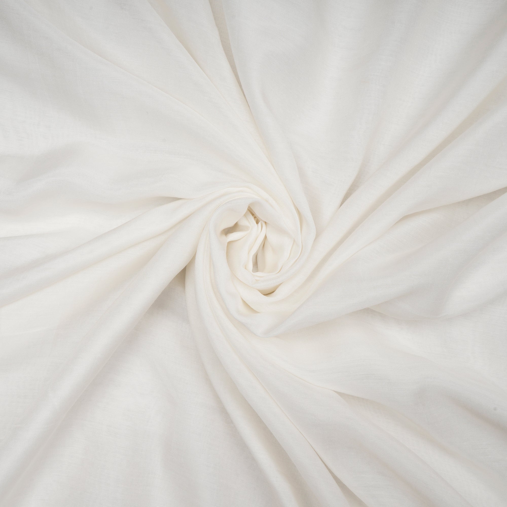 White Dyeable Plain Bemberg Modal Fabric