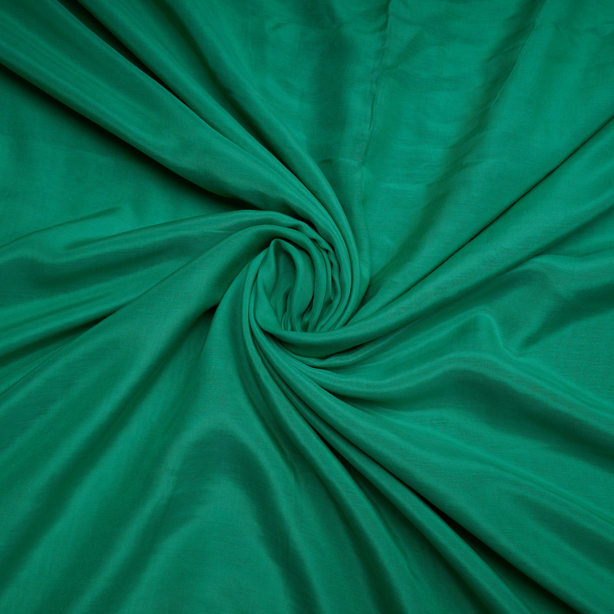 Green Piece Dyed Bemberg Modal Fabric