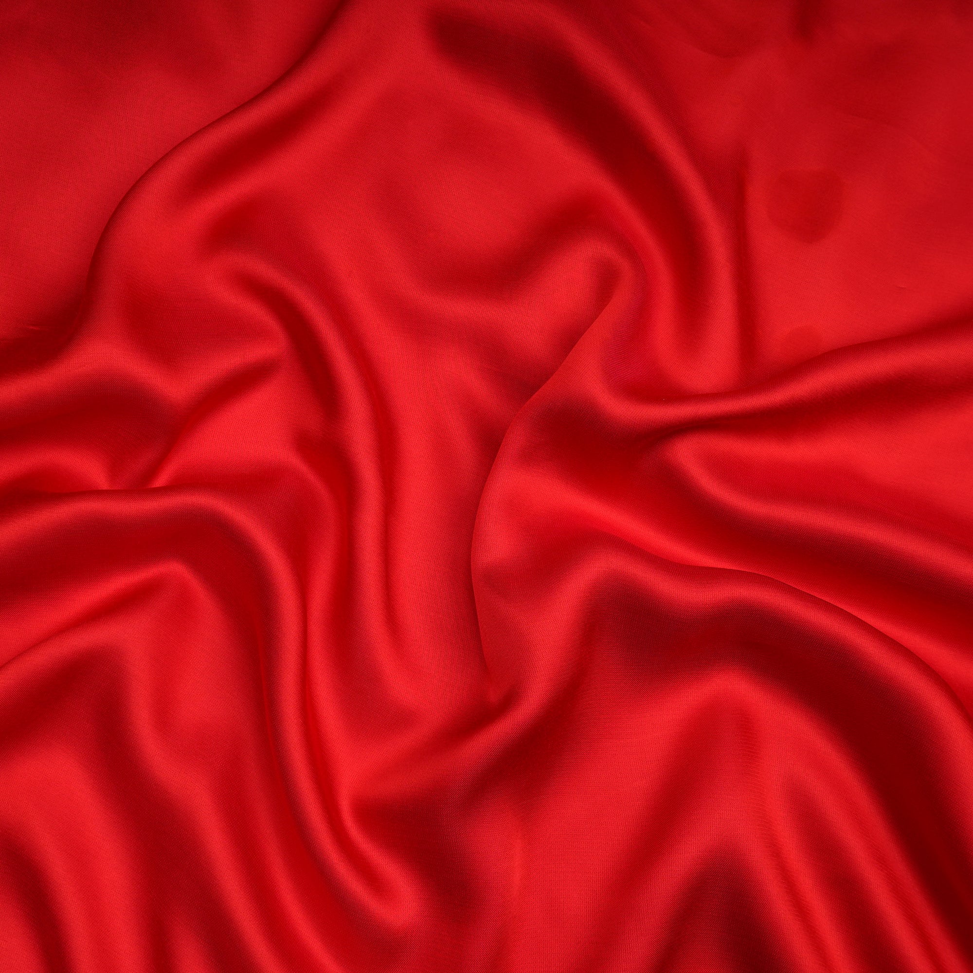 Red Dyey Modal Satin Bemberg Fabric