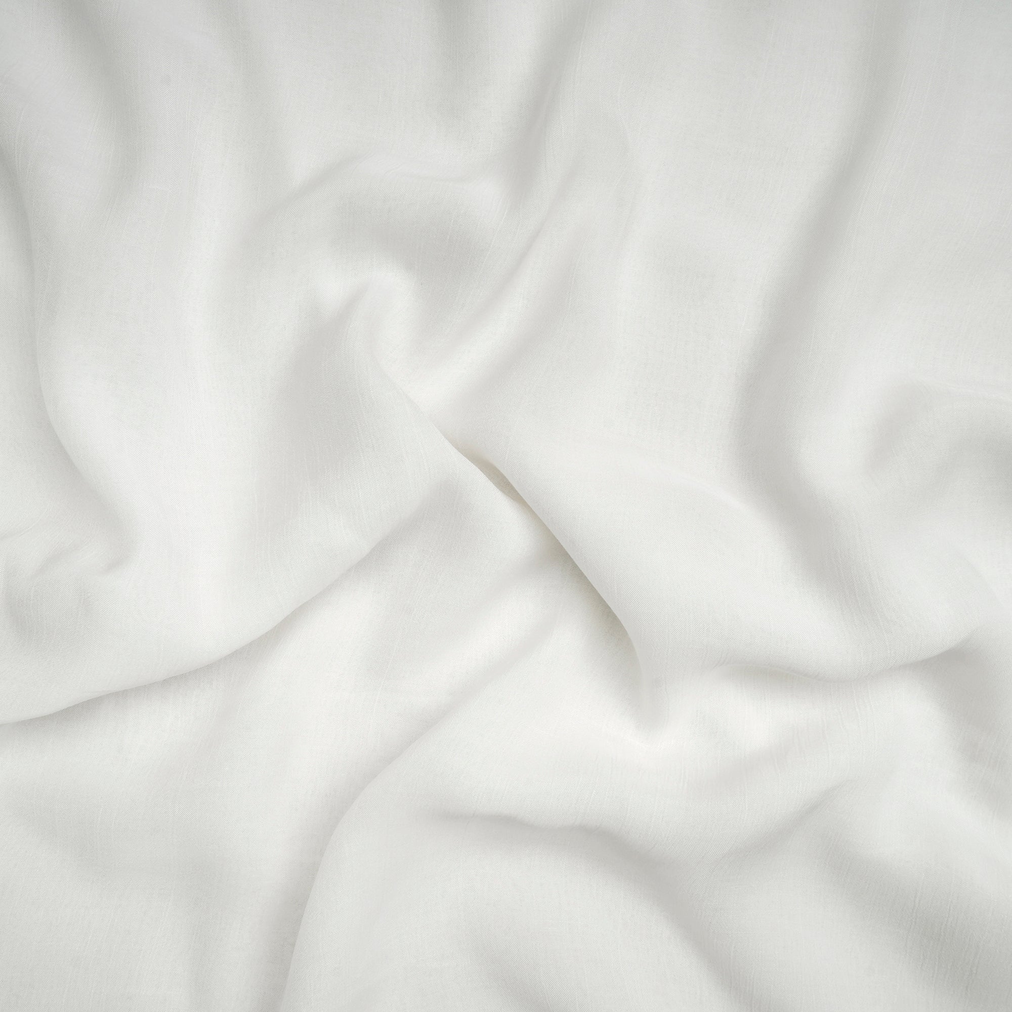 White Dyeable Wrinkle Bemberg Chiffon Fabric