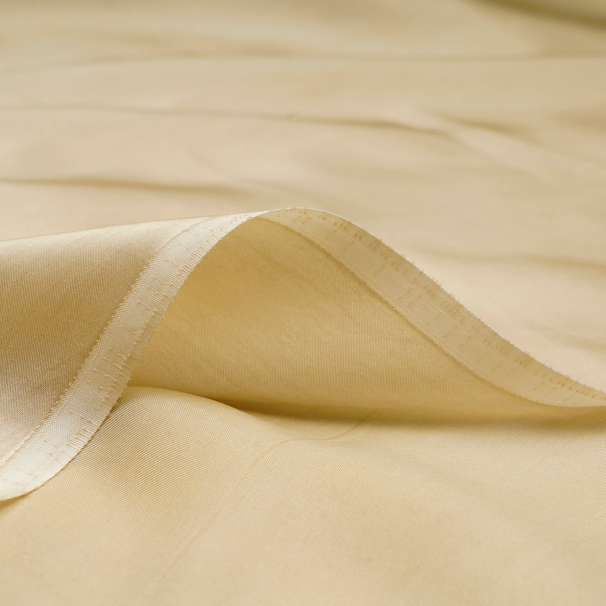 Pale Olive Dyed Plain Bemberg Satin Fabric