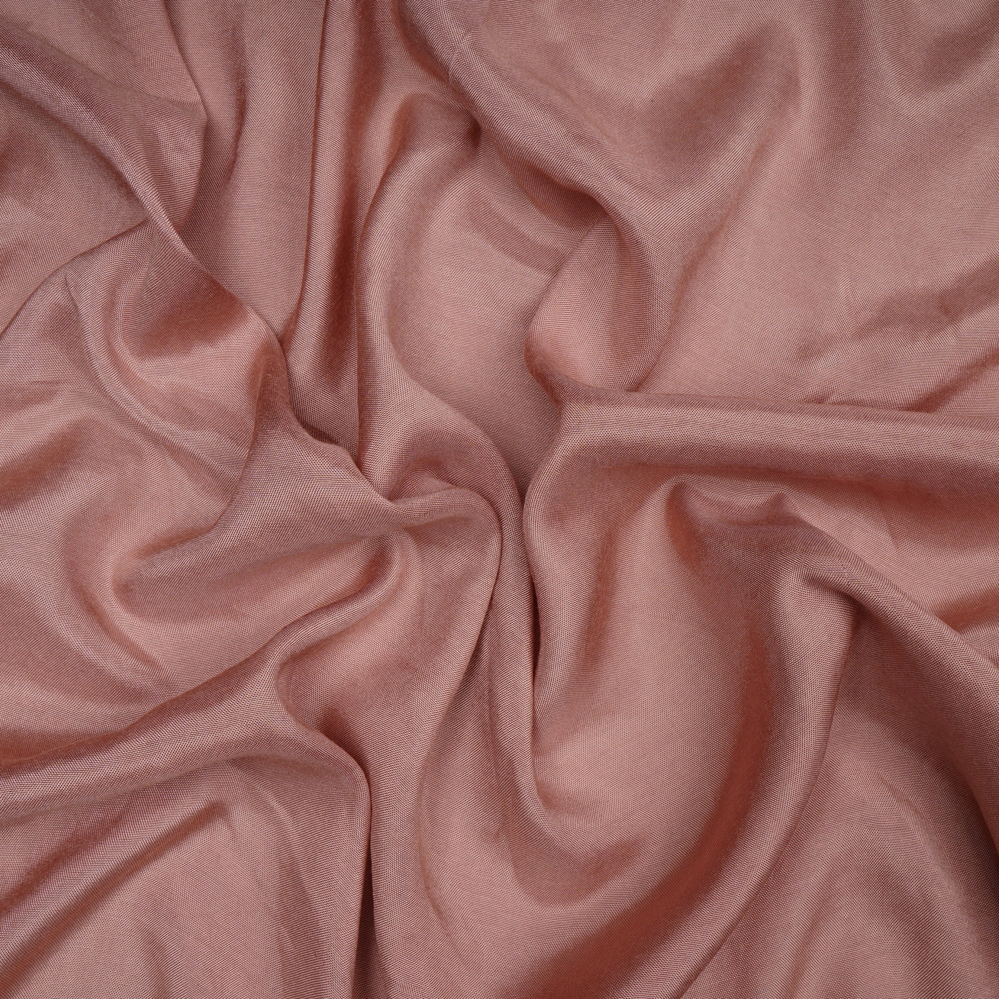Pastel Pink Dyed Plain Viscose Tafetta Fabric