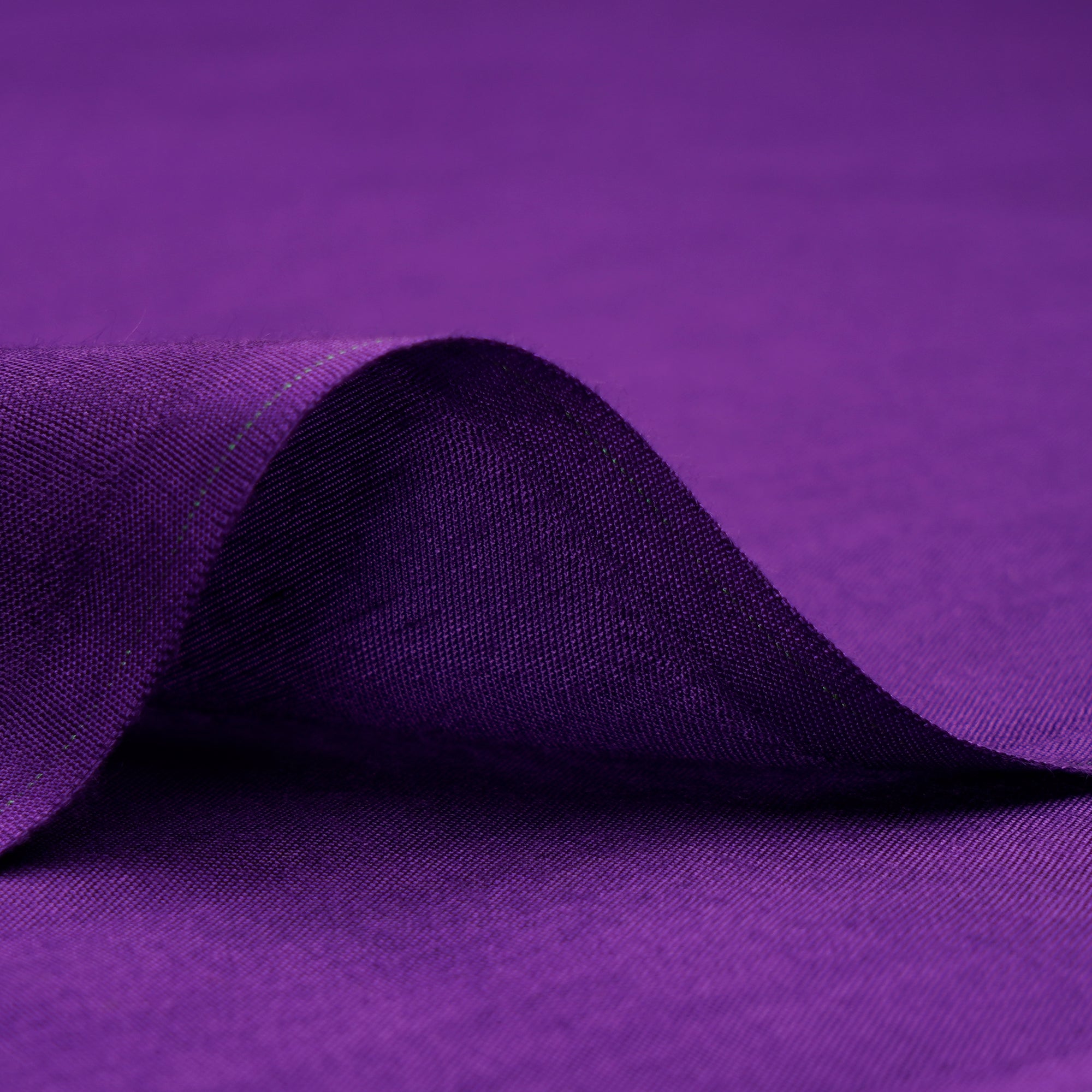 Purple Plain Dyed Viscose Tafetta Fabric