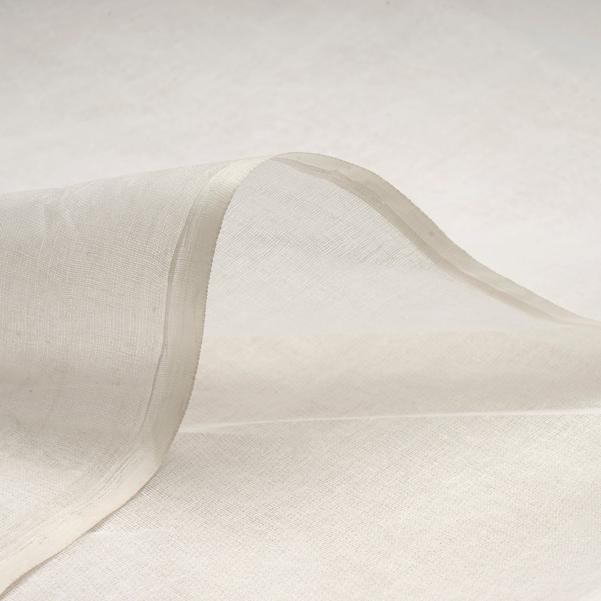 White Dyeable Cotton Organdy Fabric