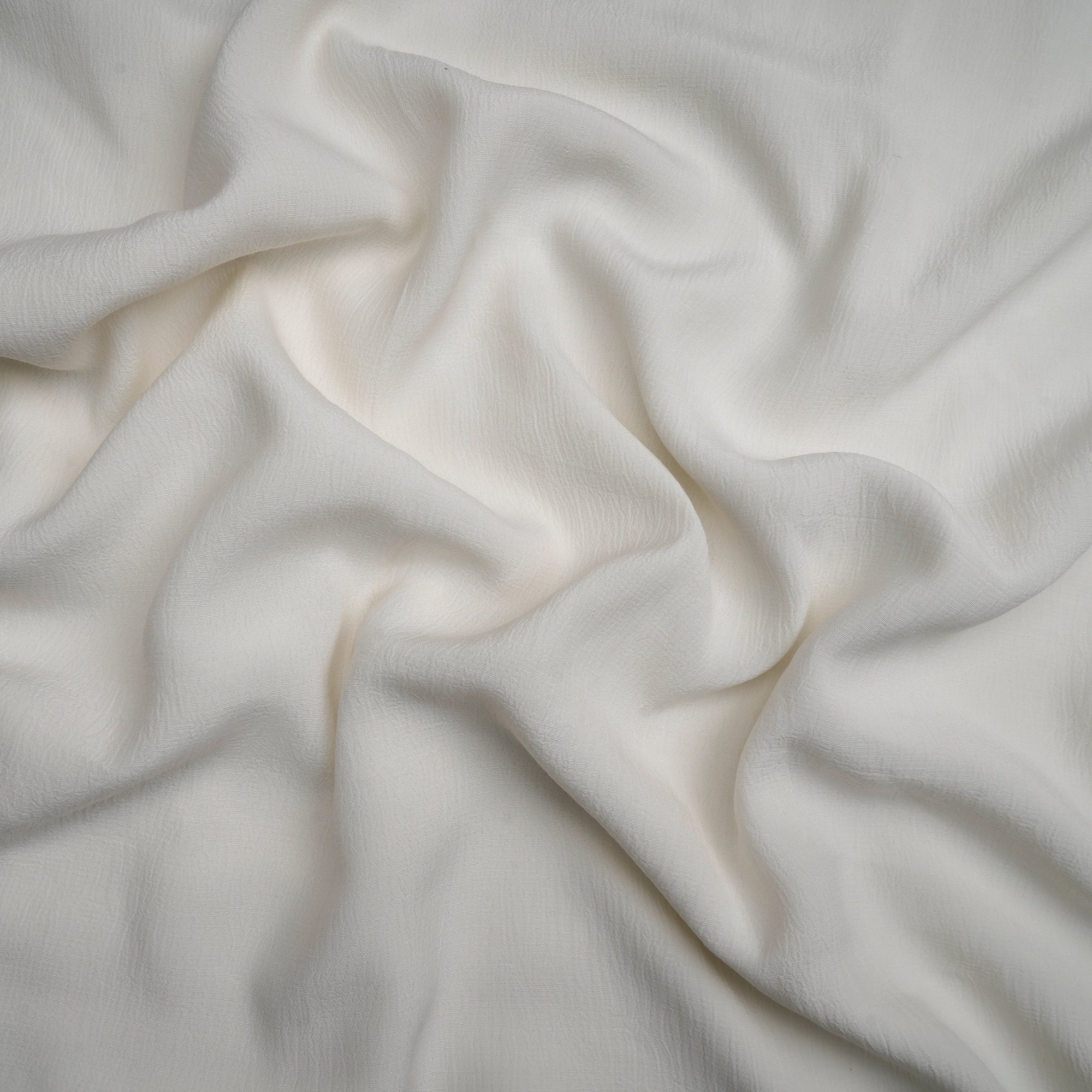 White Dyeable Dull Crepe Satin Fabric