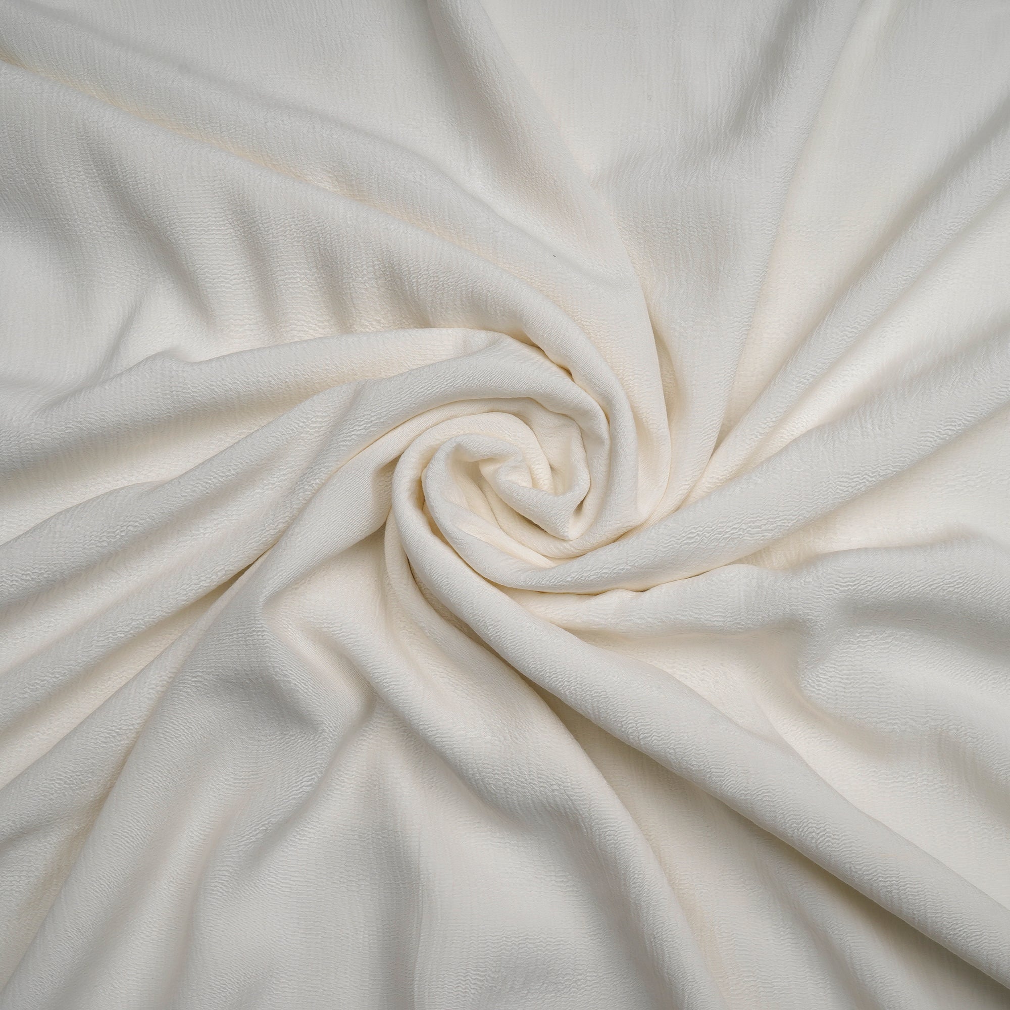 White Dyeable Dull Crepe Satin Fabric