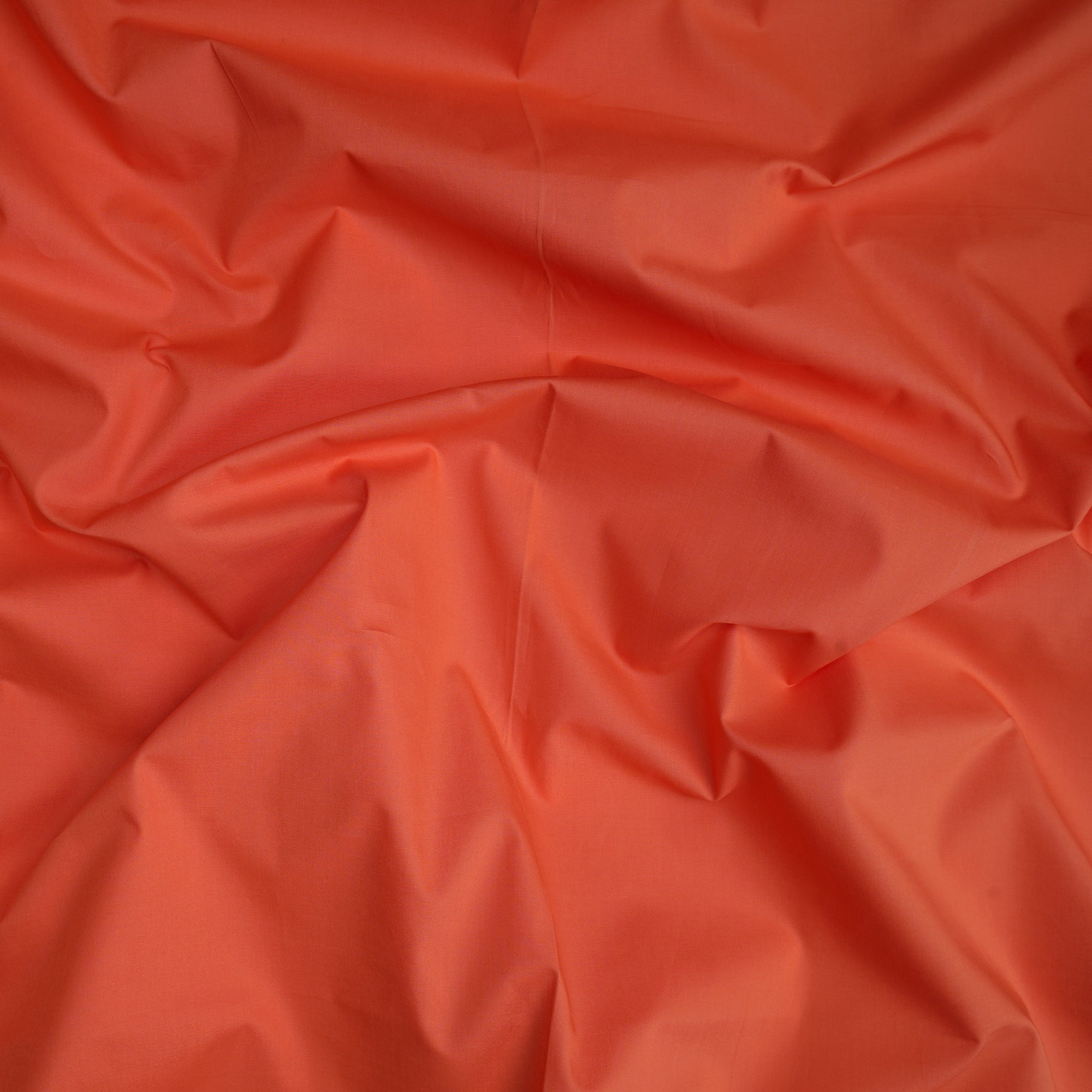 Coral Color Cotton Fabric