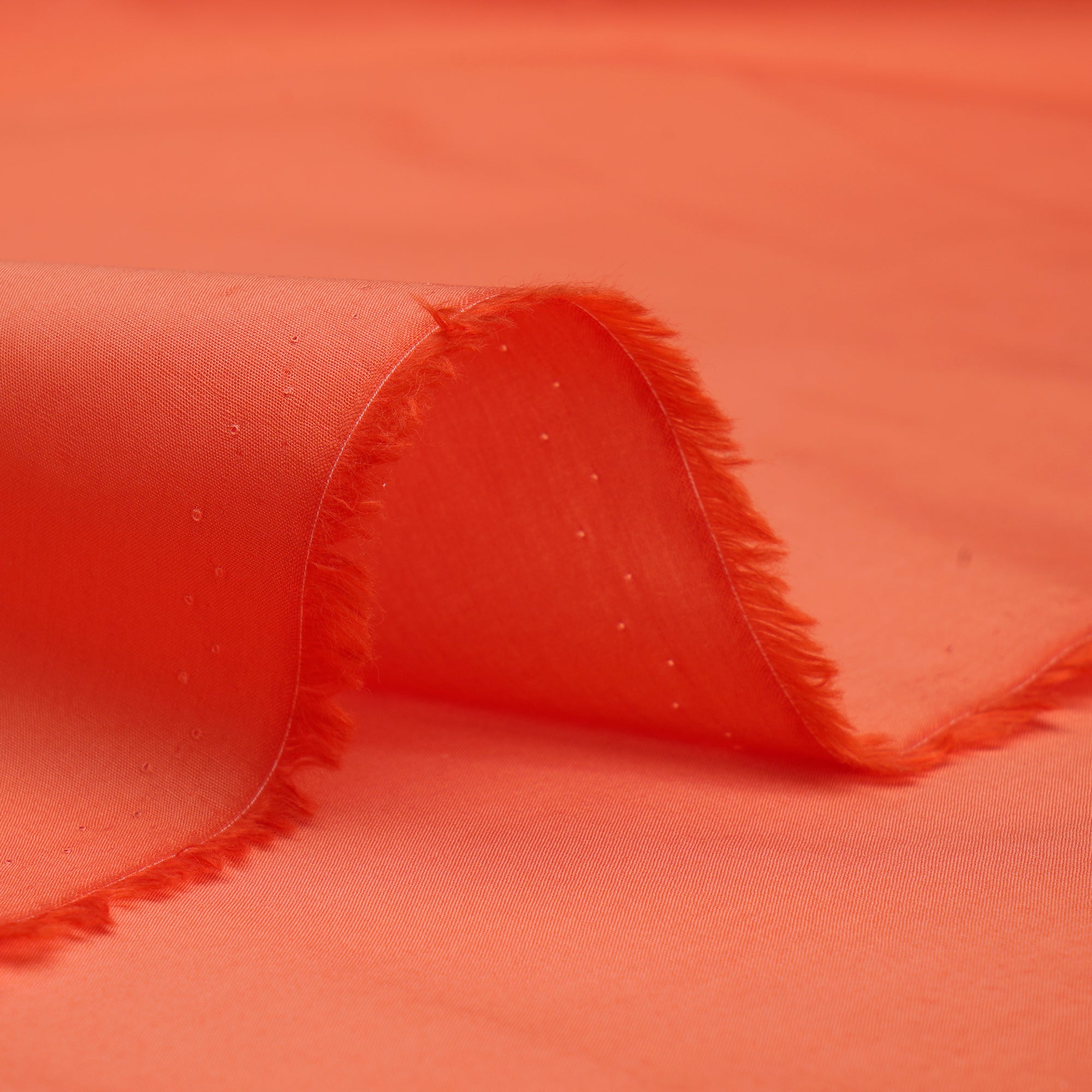 Coral Color Cotton Fabric