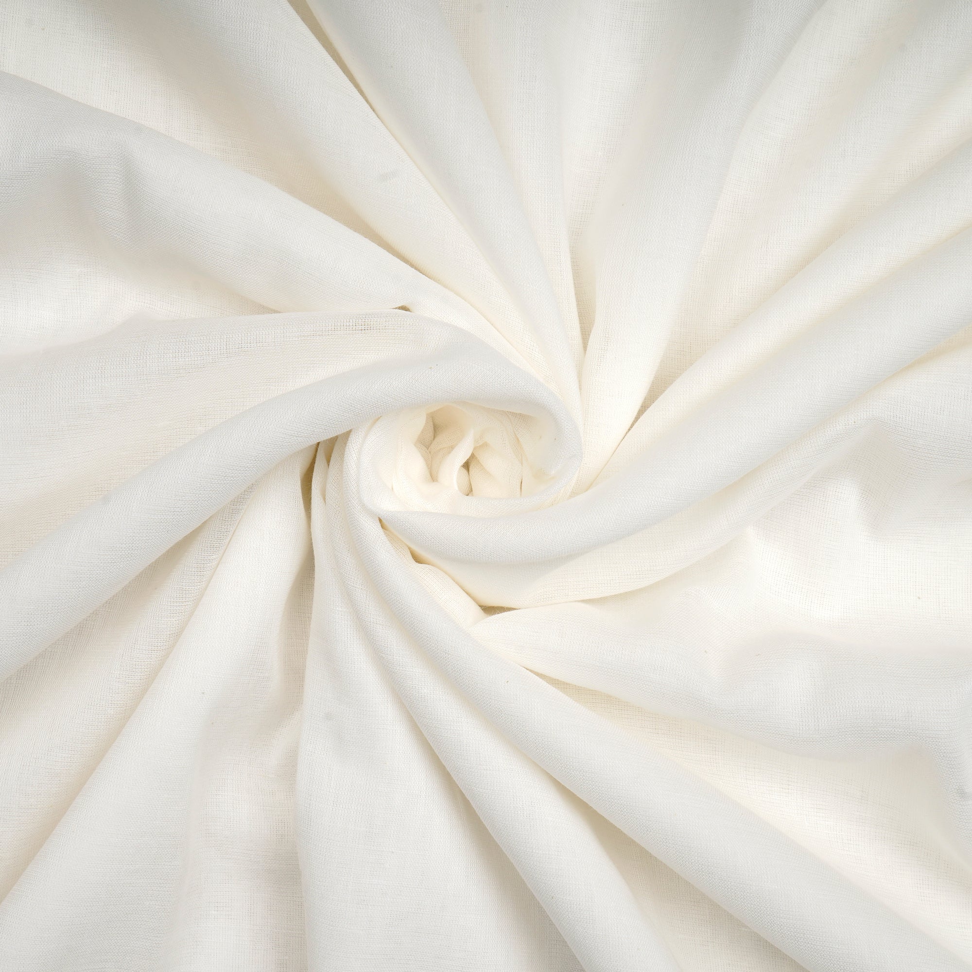 White Plain Dyeable Cotton Voile Fabric