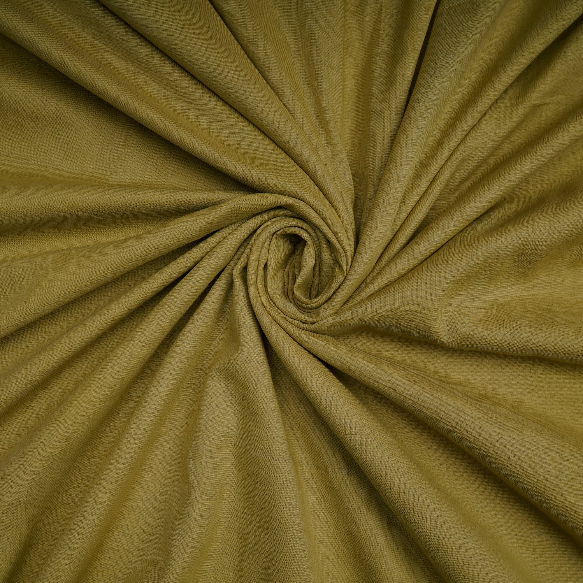 Olive Green Dyed Cotton Voile Fabric