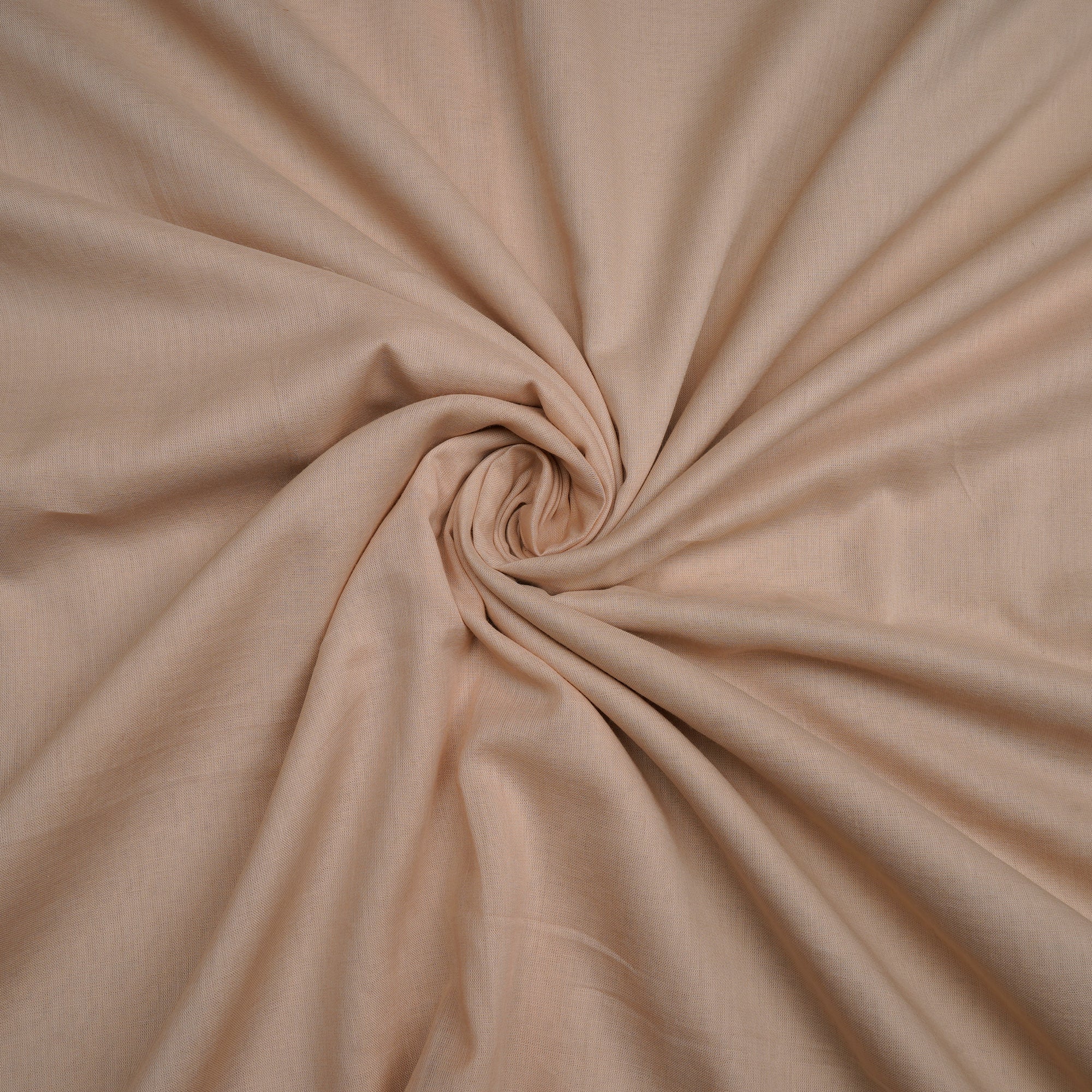 Novelle Peach Green Dyed Cotton Mulmul Fabric