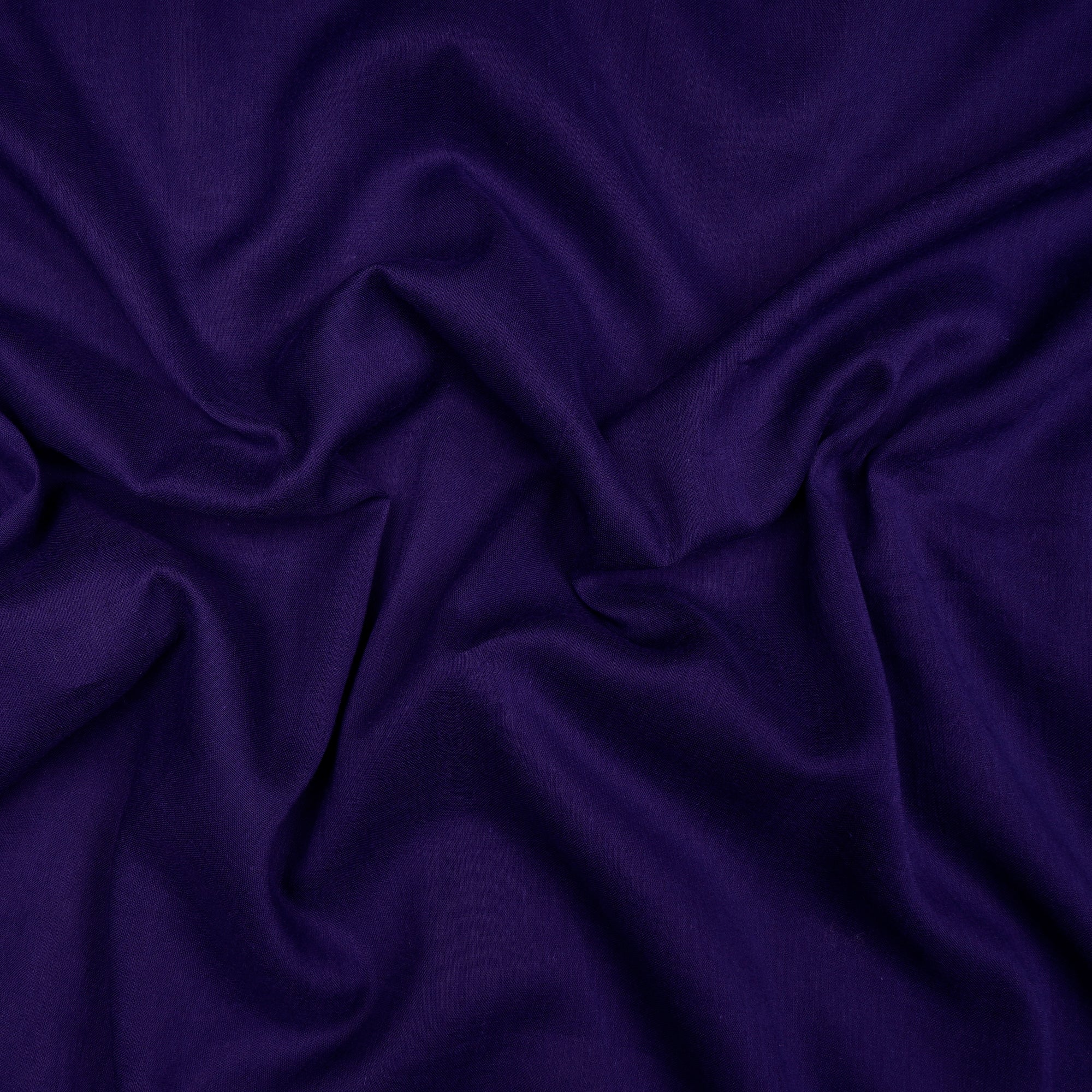 Voilet Piece Dyed Cotton Voile Fabric