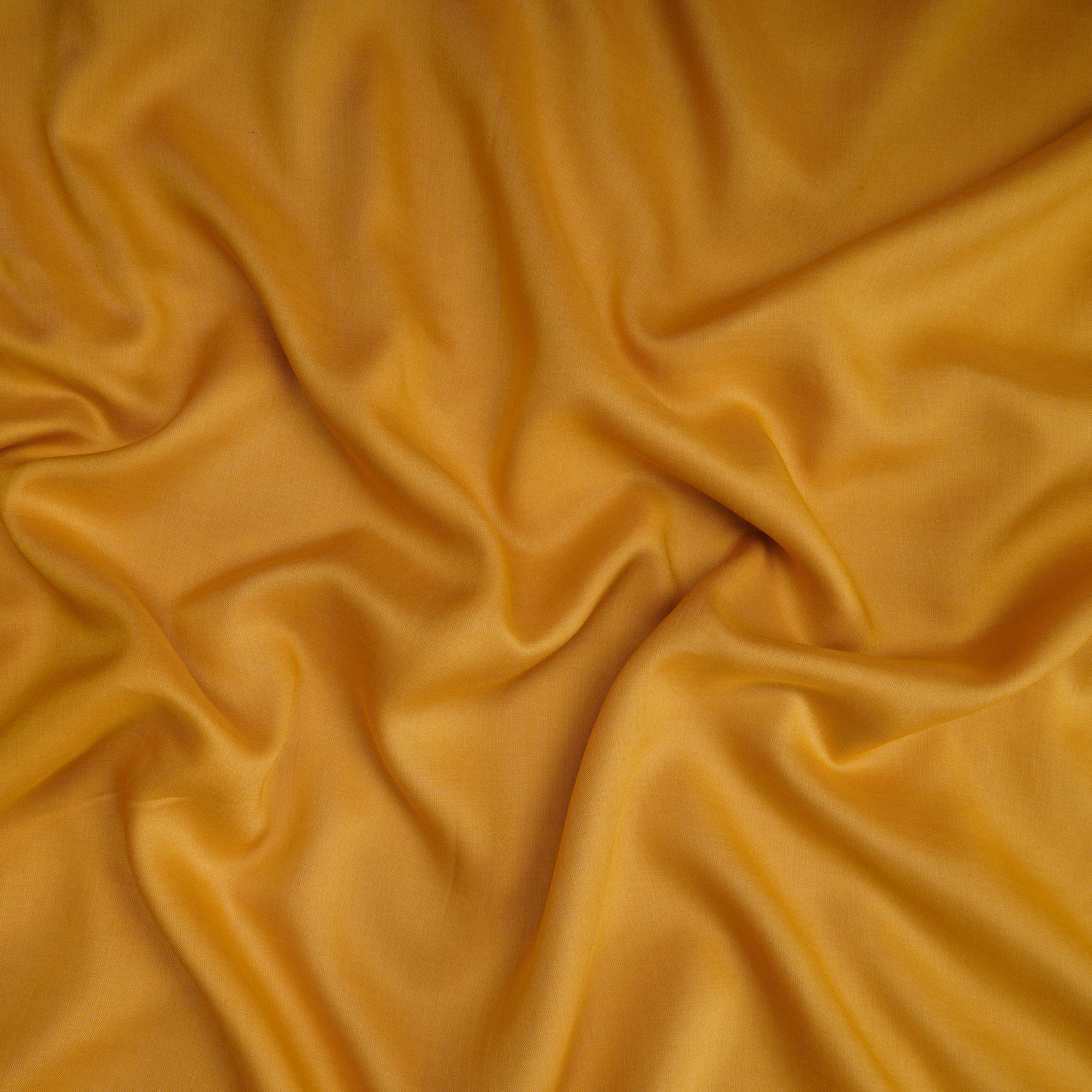 Mustard Color Plain Modal Fabric