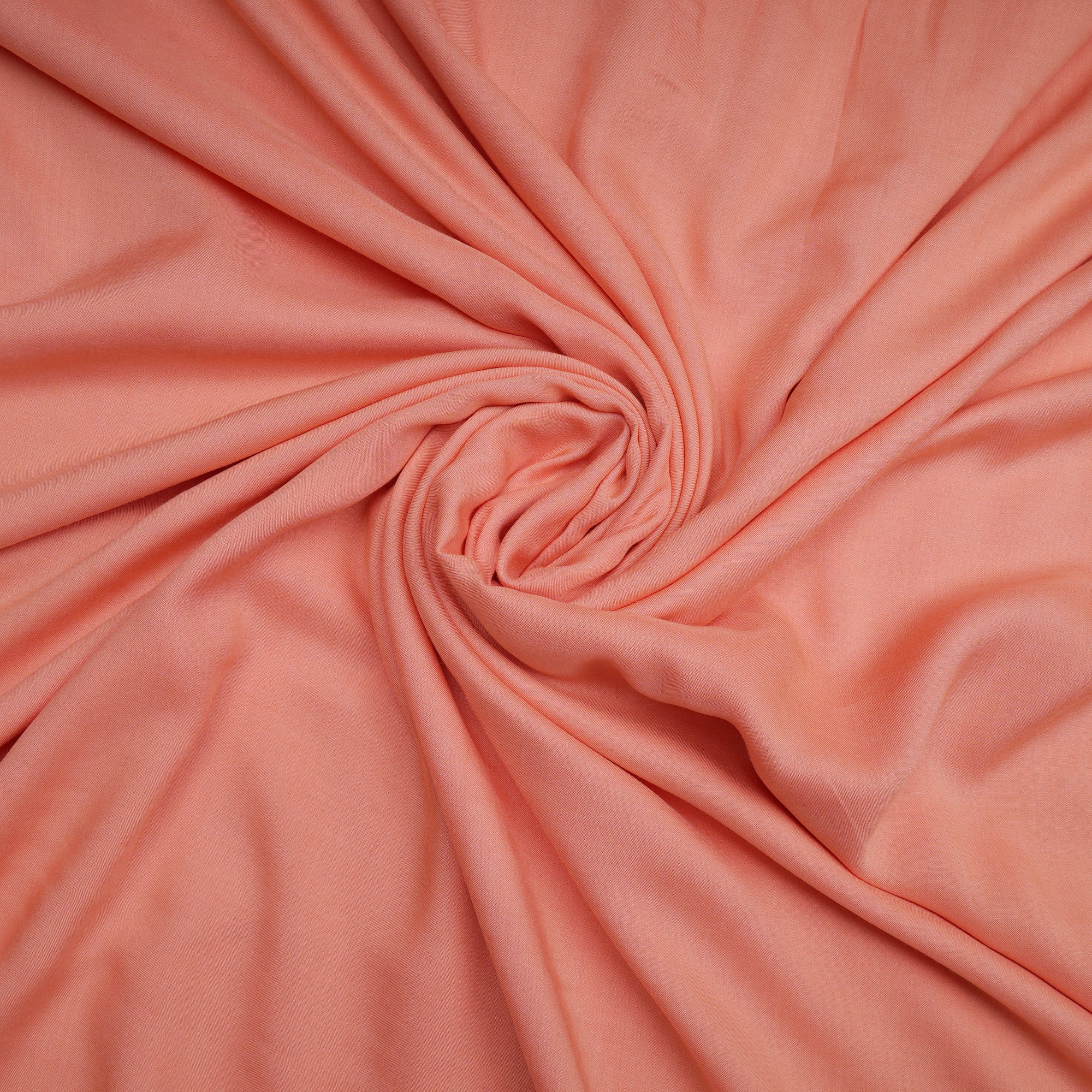 Peach Mill Dyed Plain Modal Fabric