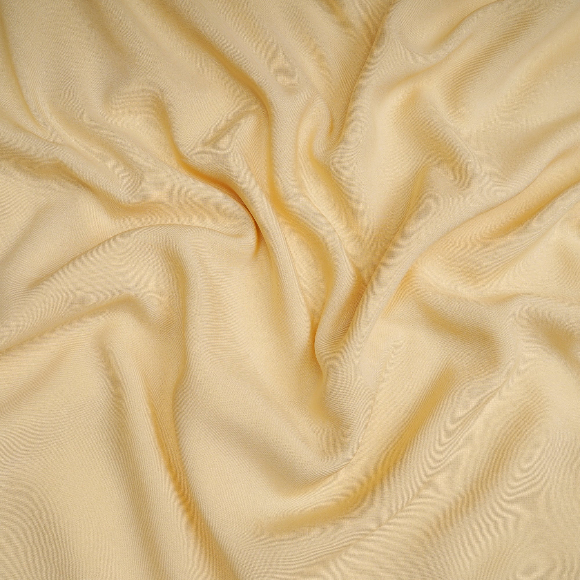 Cream Mill Dyed Plain Modal Fabric