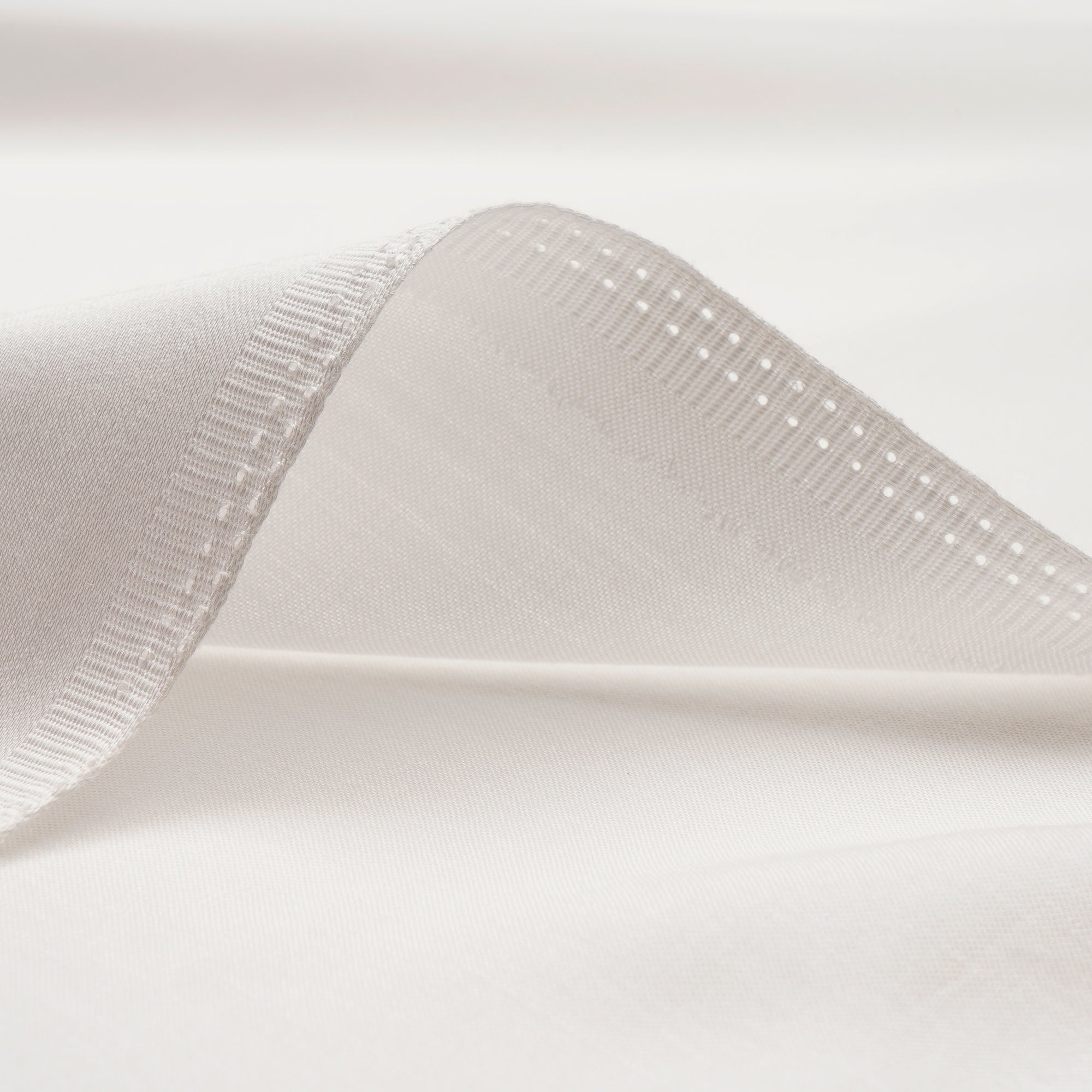White Dyebale Viscose Modal Satin Fabric