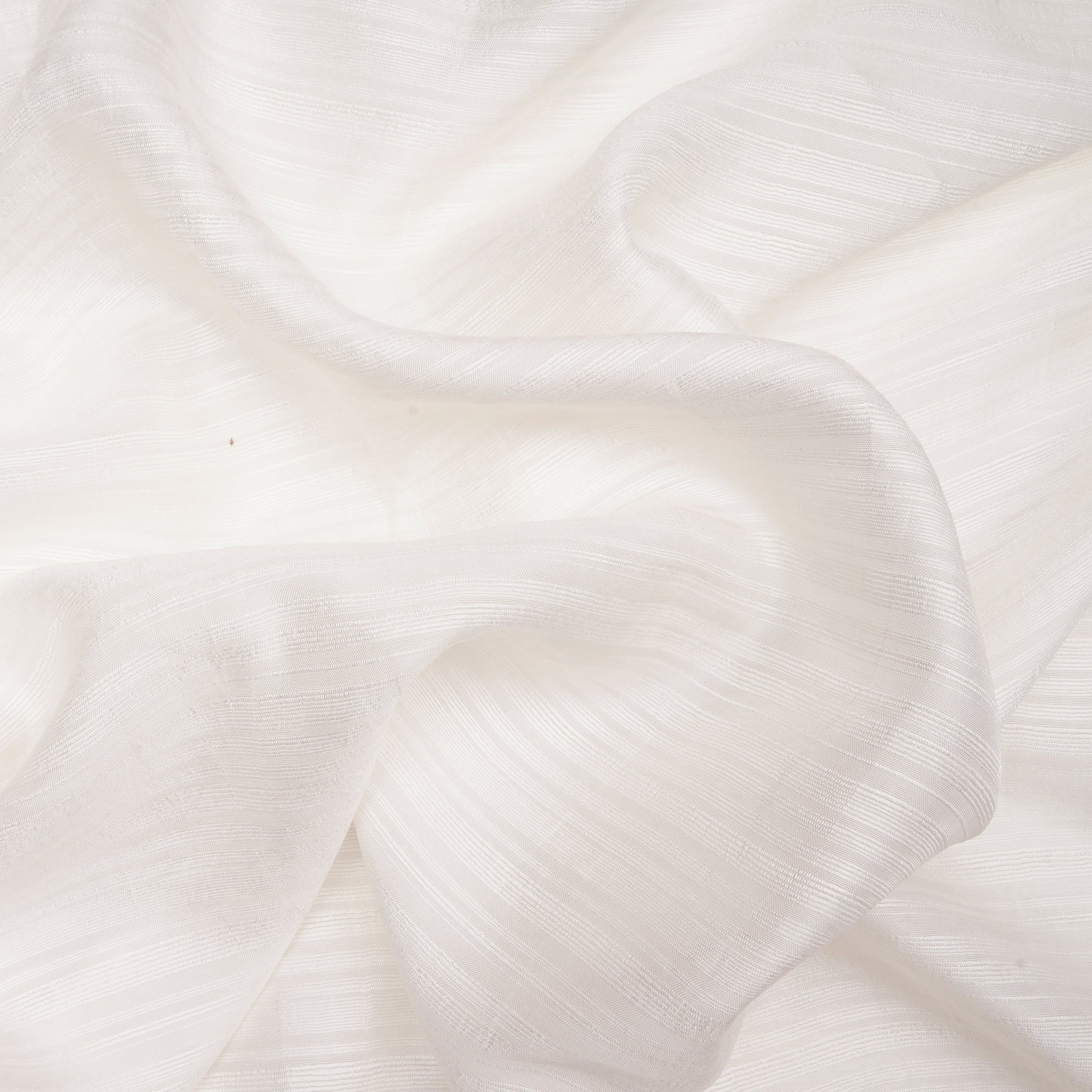 White Dyeable Fancy Bemberg (Cupro) Fabric