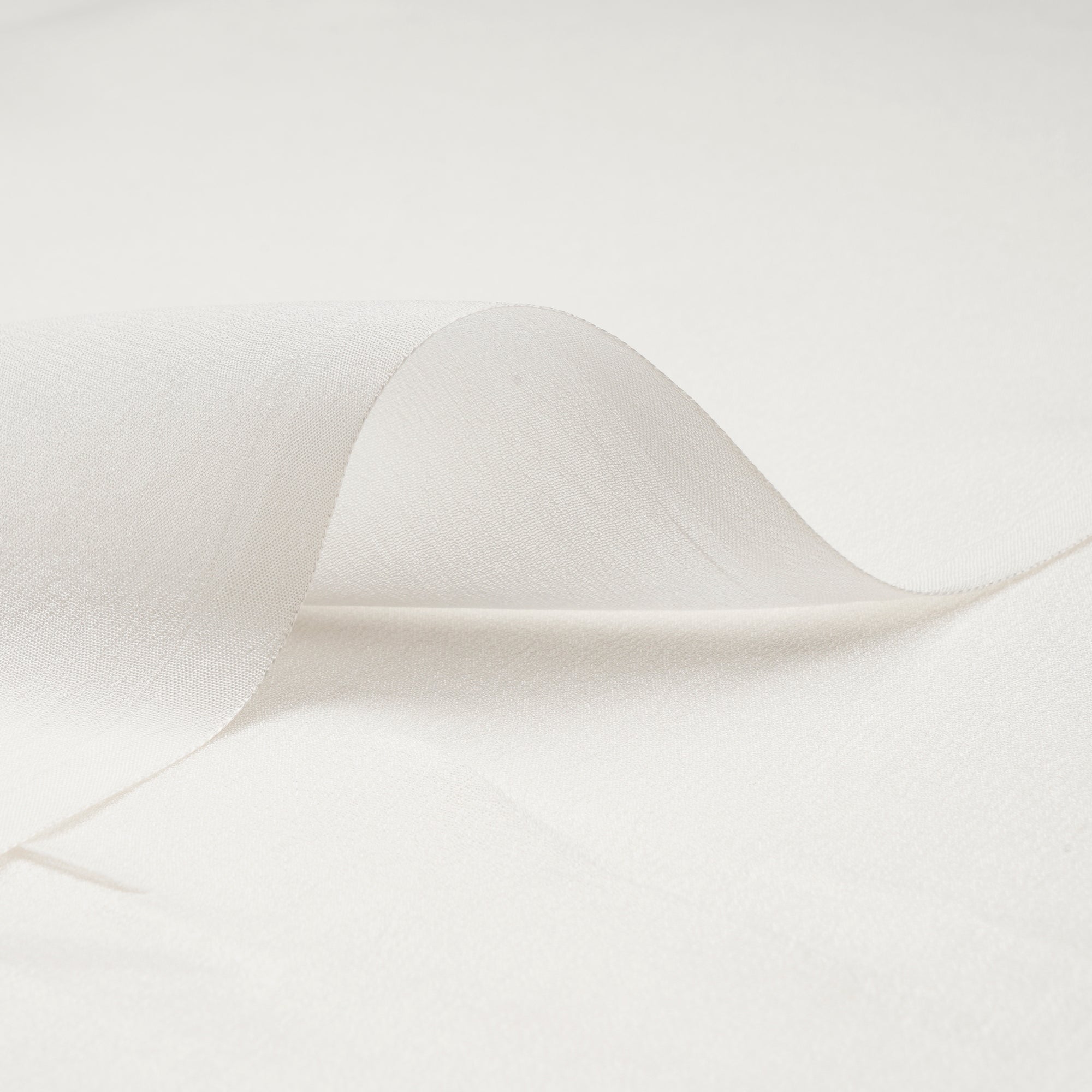 White Dyeable Bemberg Crepe Fabric 60 GLM
