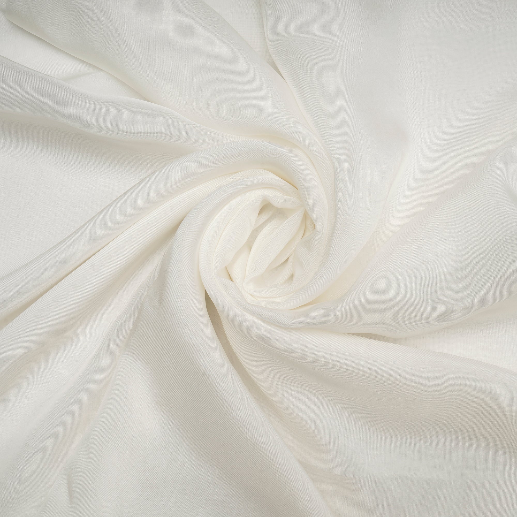 White Dyeable Plain Viscose Paper Silk Fabric