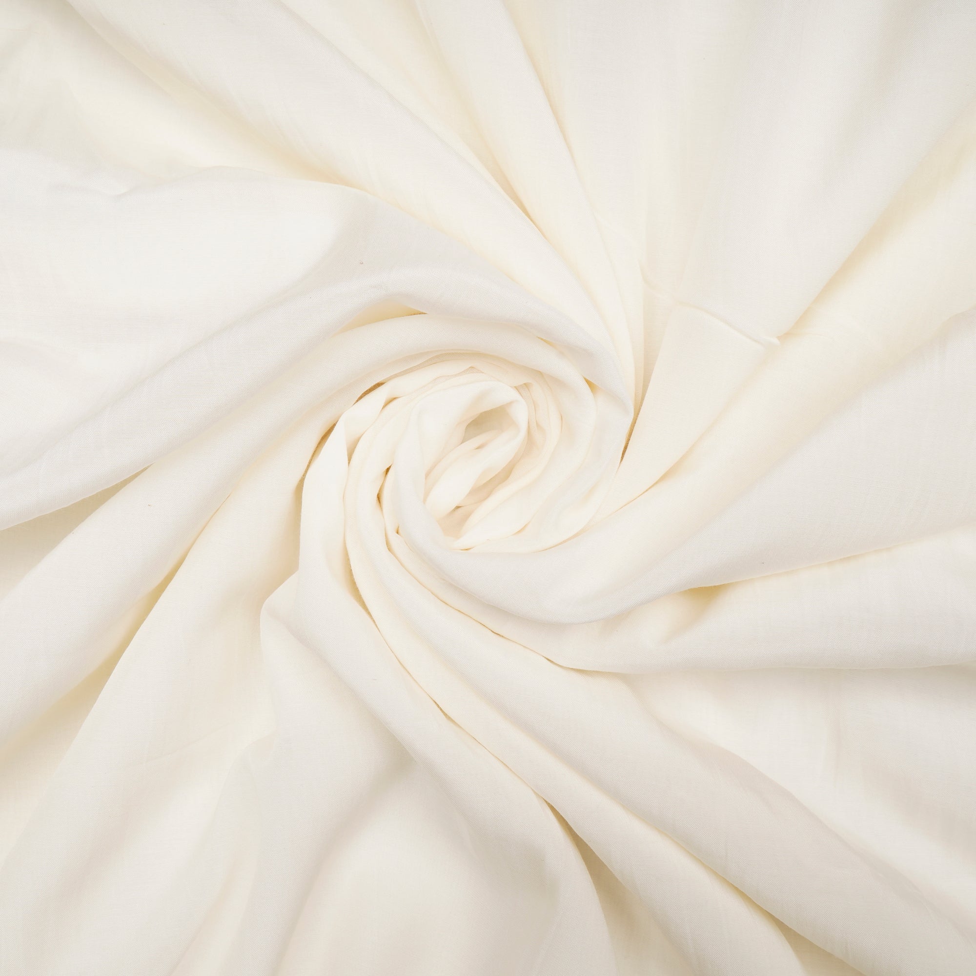 White Dyeable Cotton Viscose Fabric