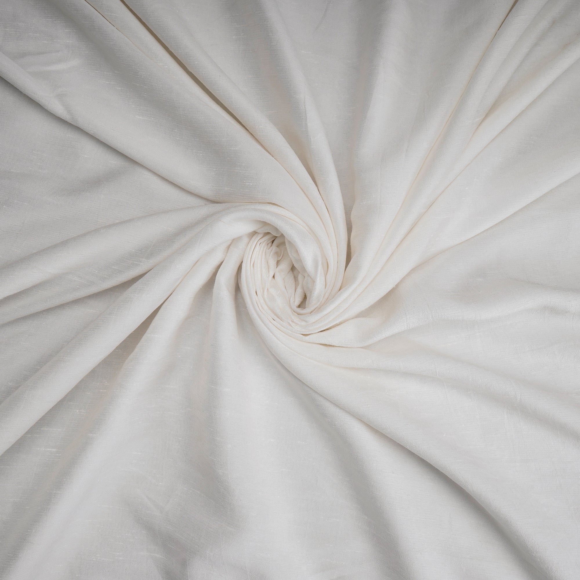 White Color Viscose Slub Dyebale Fabric