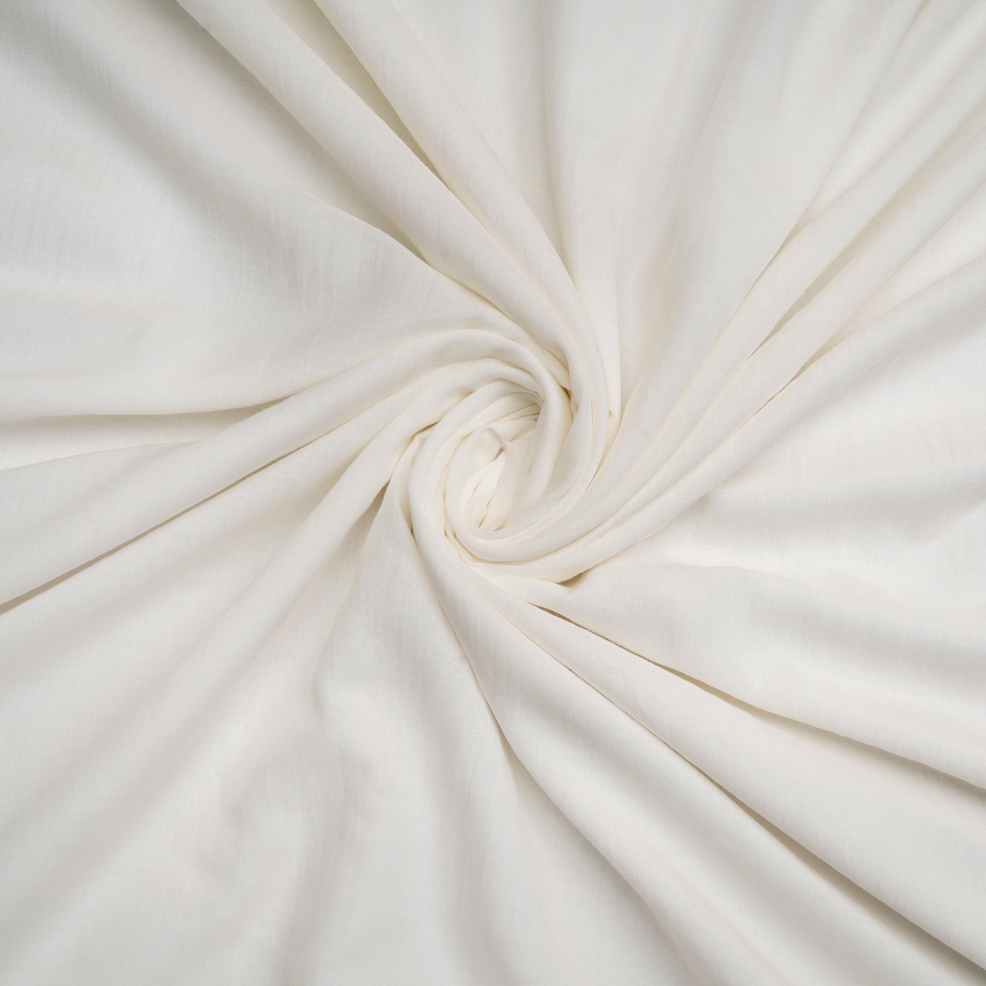 White Dyeable Plain Viscose Cotton Fabric