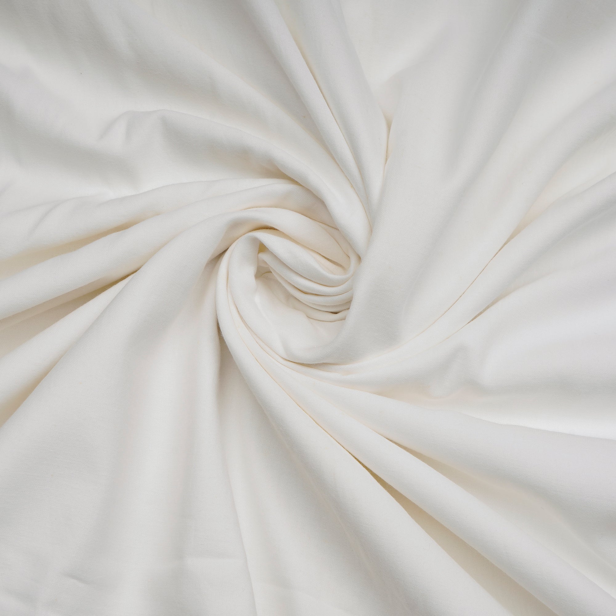 White Dyeable Plain Cotton Spandex Fabric