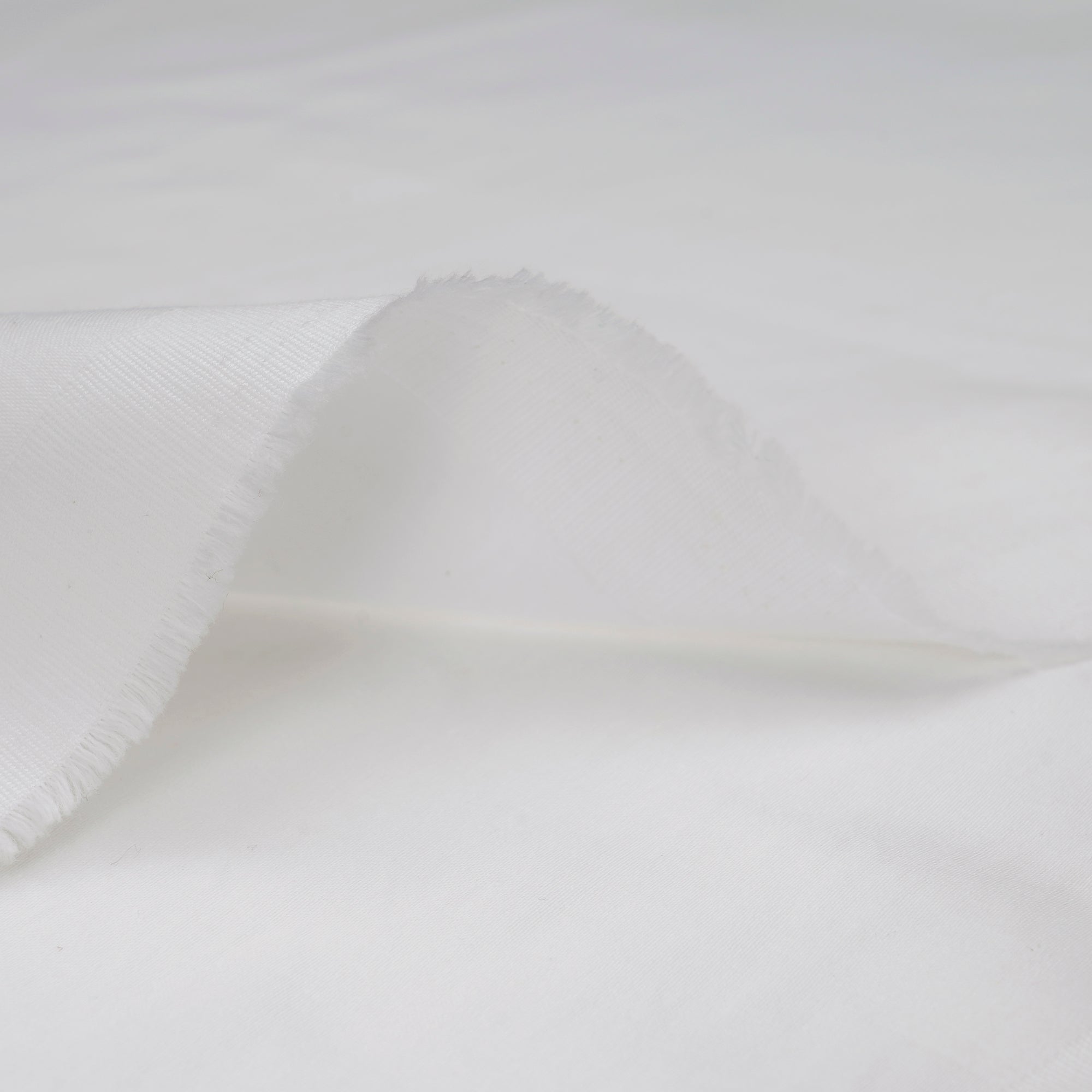 White Dyeable Plain Cotton Spandex Fabric