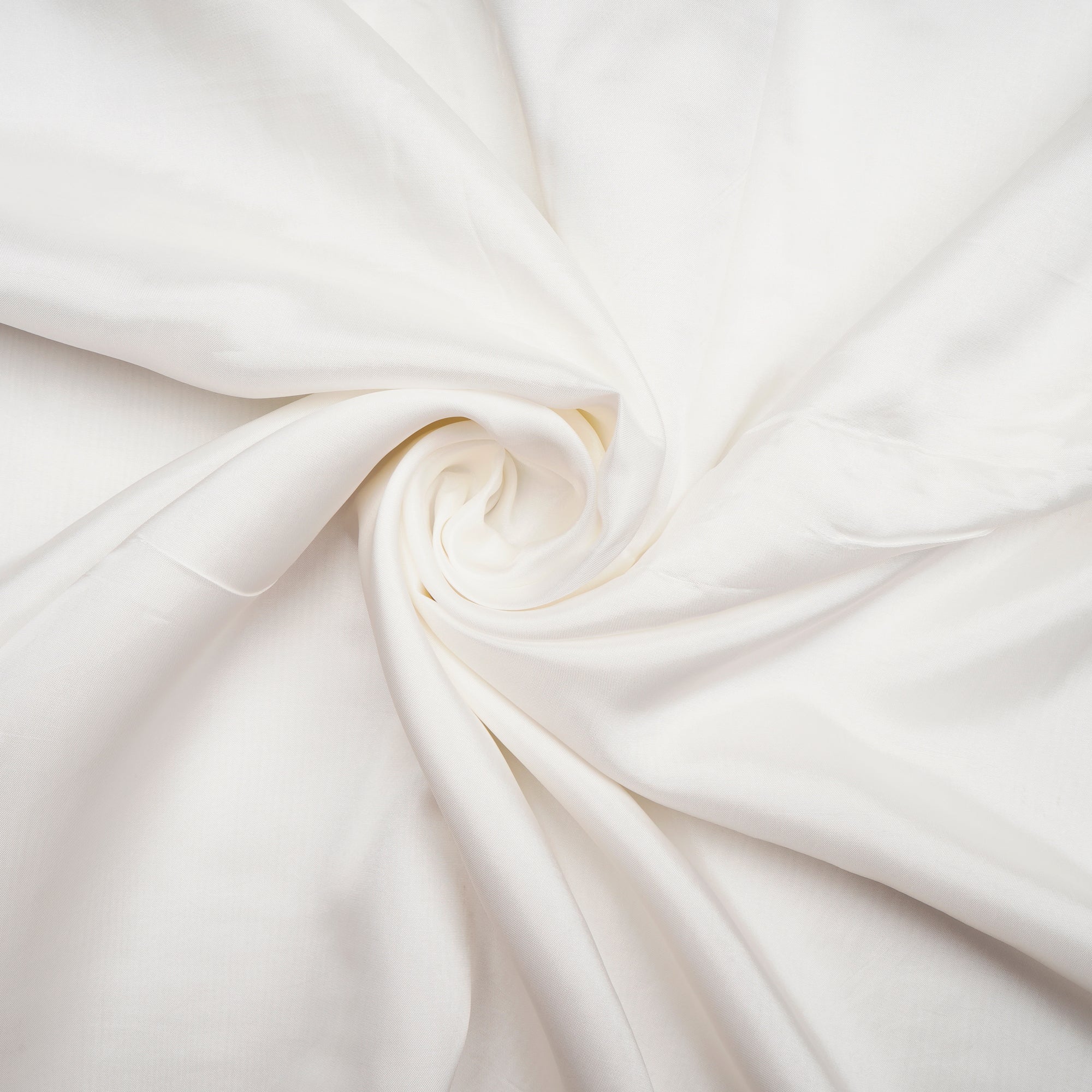 White Dyeable Plain Viscose Habotai Fabric