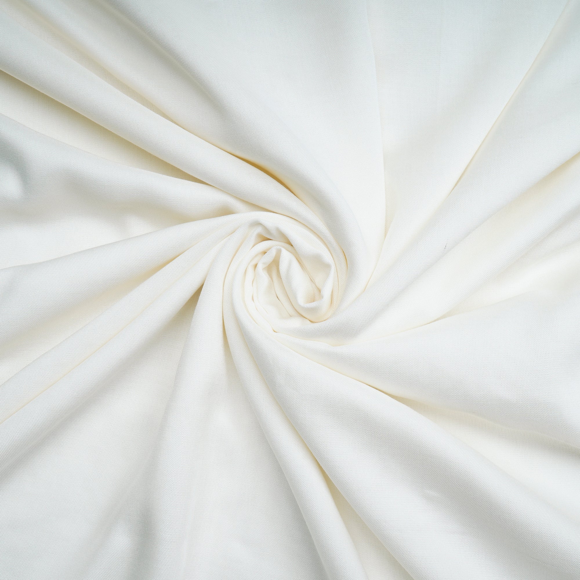 White Plain Dyeable Rayon Mesh Fabric