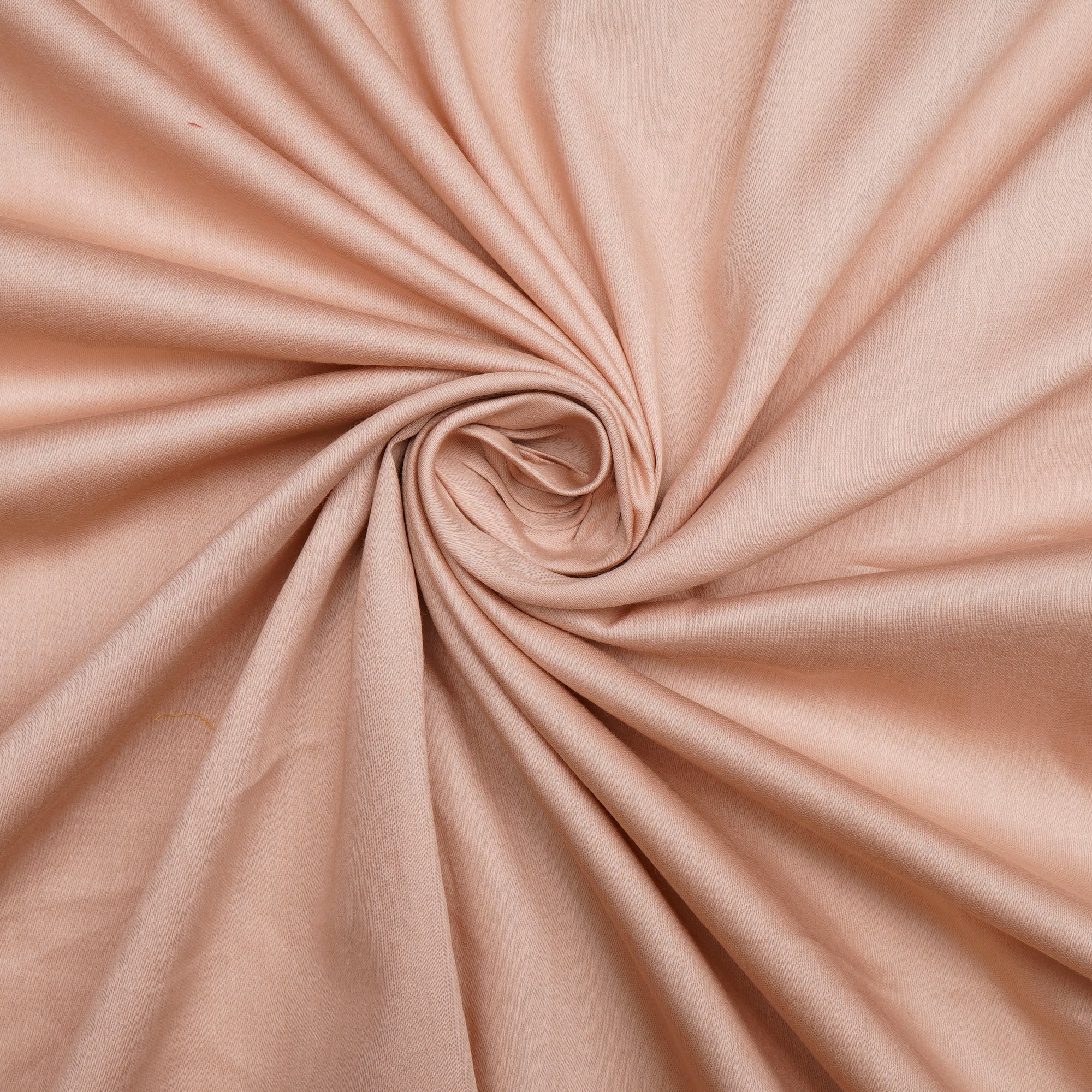 Peach 80's Plain Cotton Satin Fabric