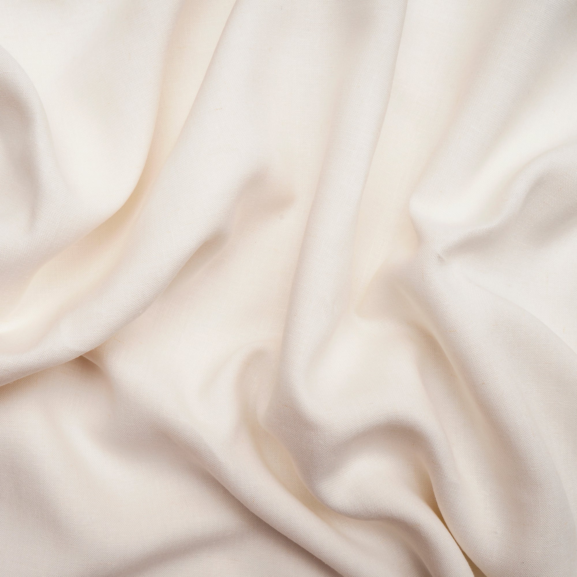 White Dyeable Mill Made Plain Modal Linen Fabric