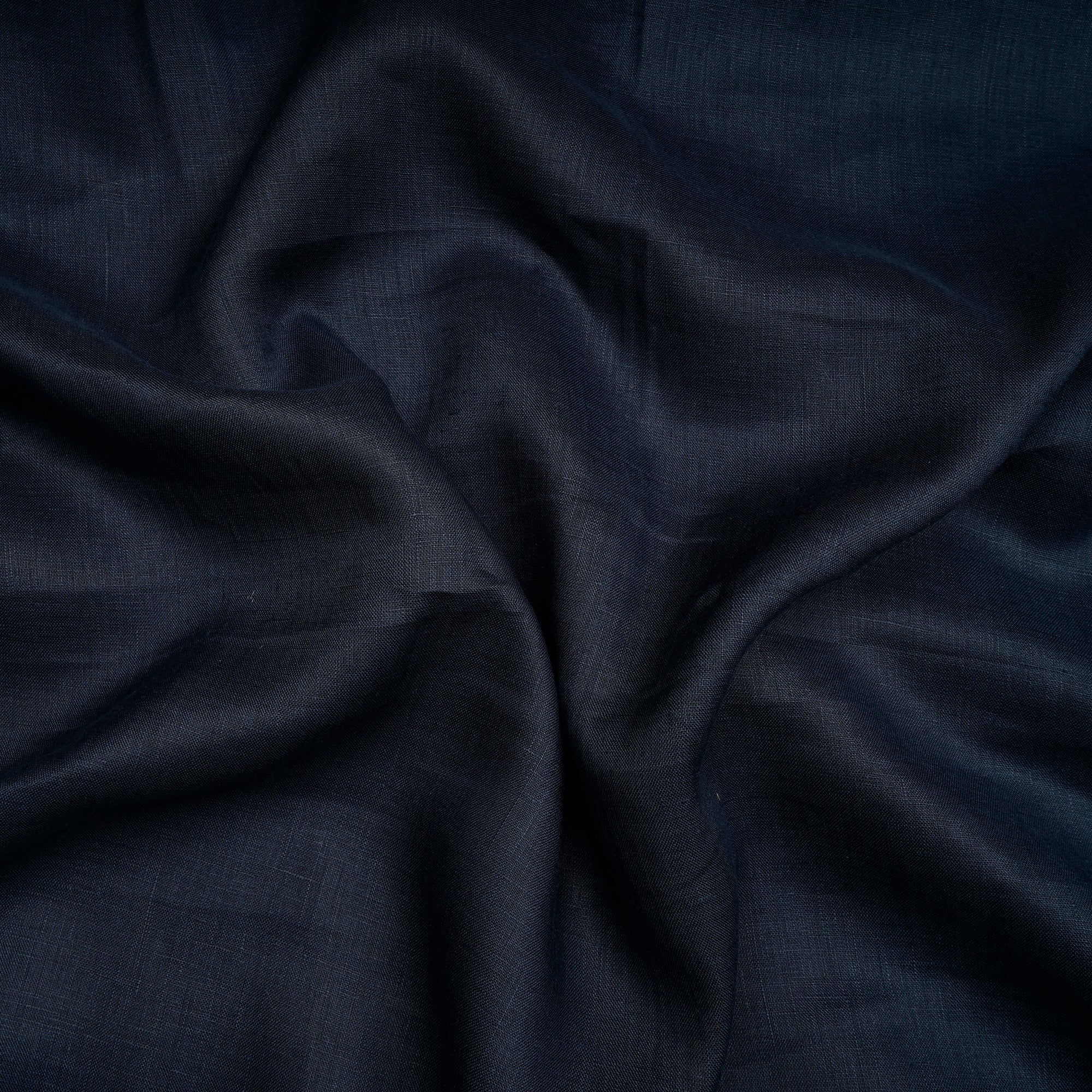Outer Space Dyed Pure Linen Fabric