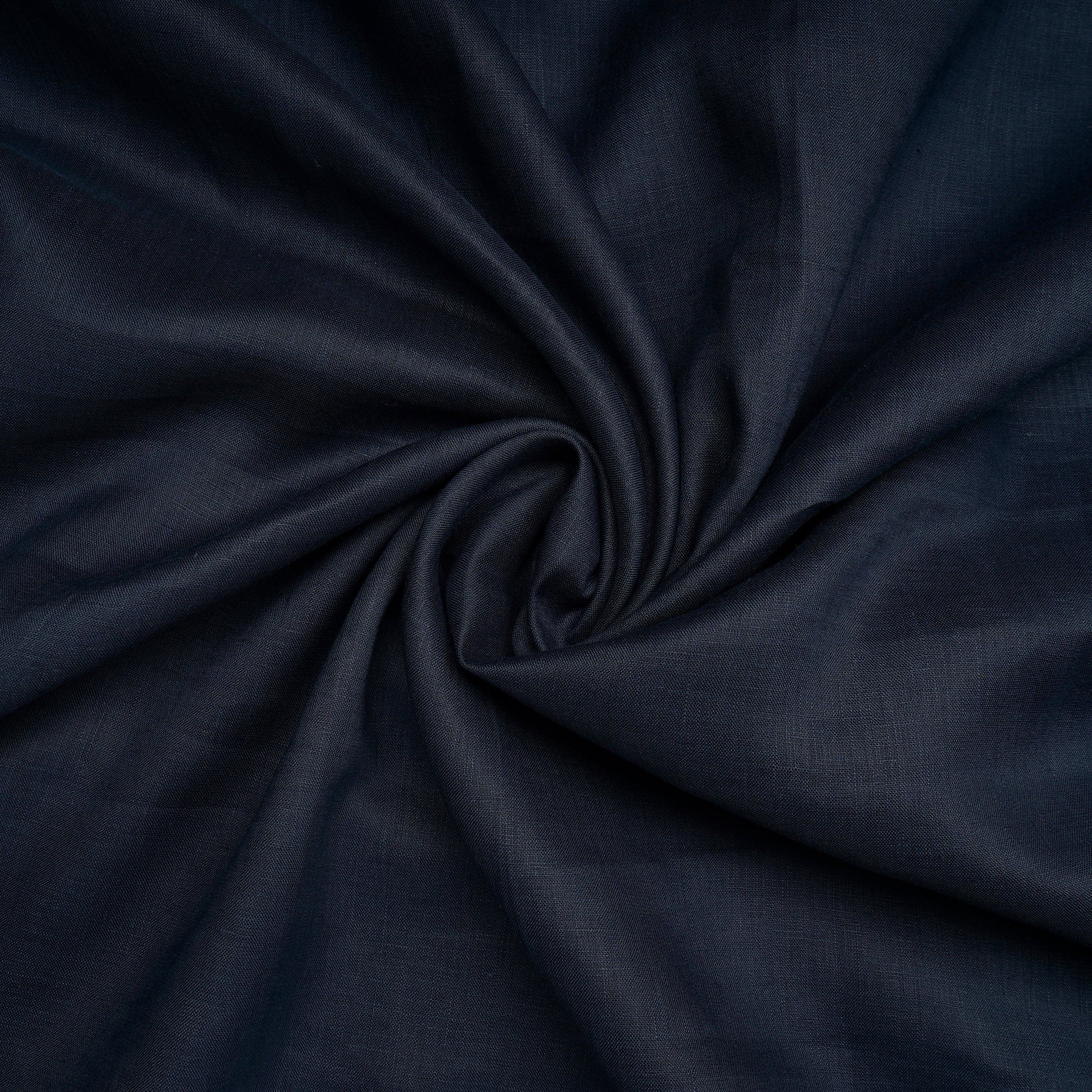 Outer Space Dyed Pure Linen Fabric